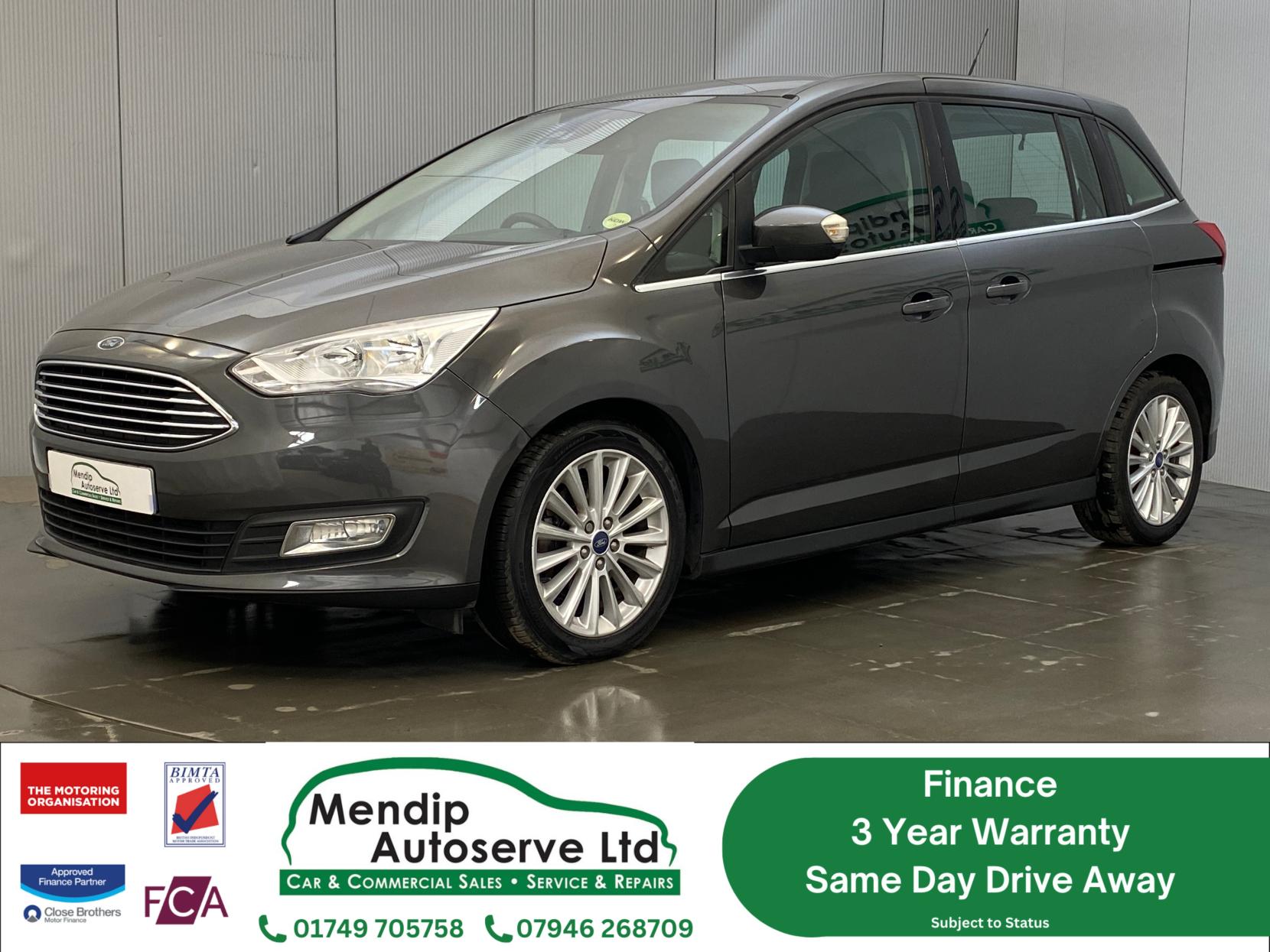 Ford Grand C-Max 1.5 TDCi Titanium MPV 5dr Diesel Manual Euro 6 (s/s) (120 ps)