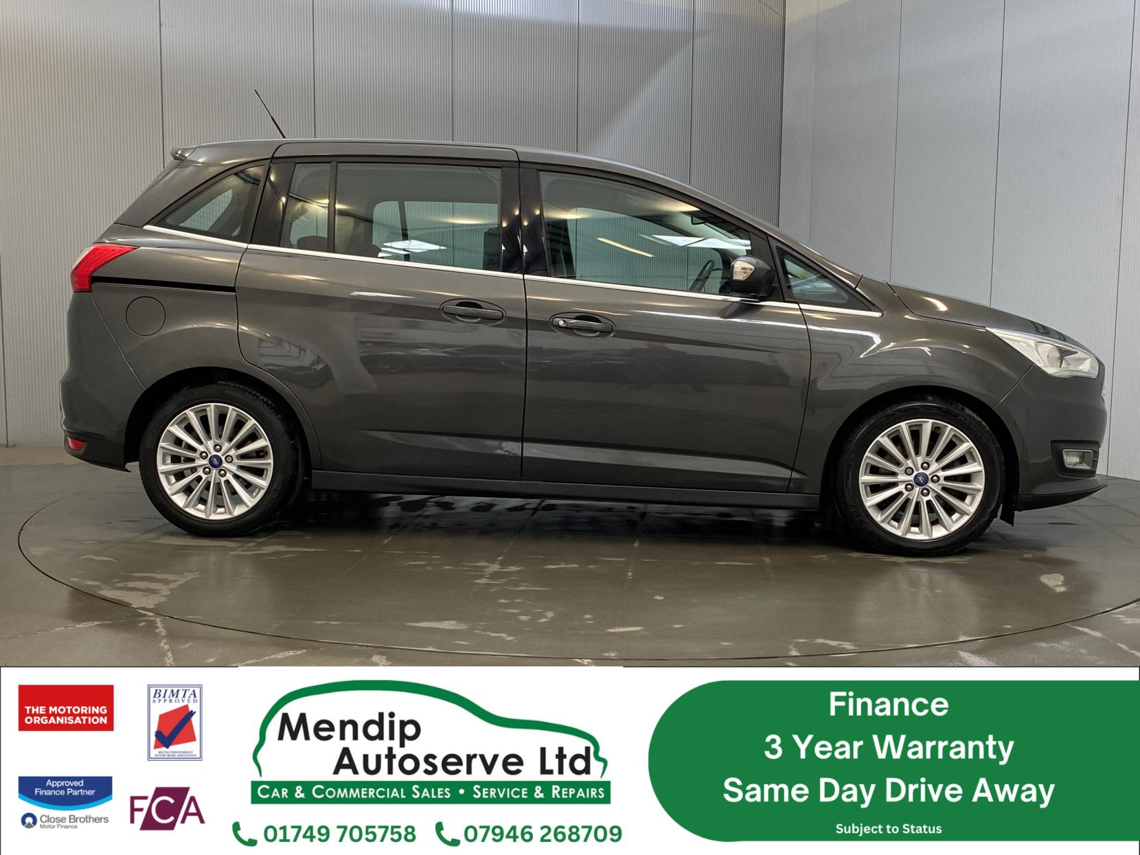 Ford Grand C-Max 1.5 TDCi Titanium MPV 5dr Diesel Manual Euro 6 (s/s) (120 ps)