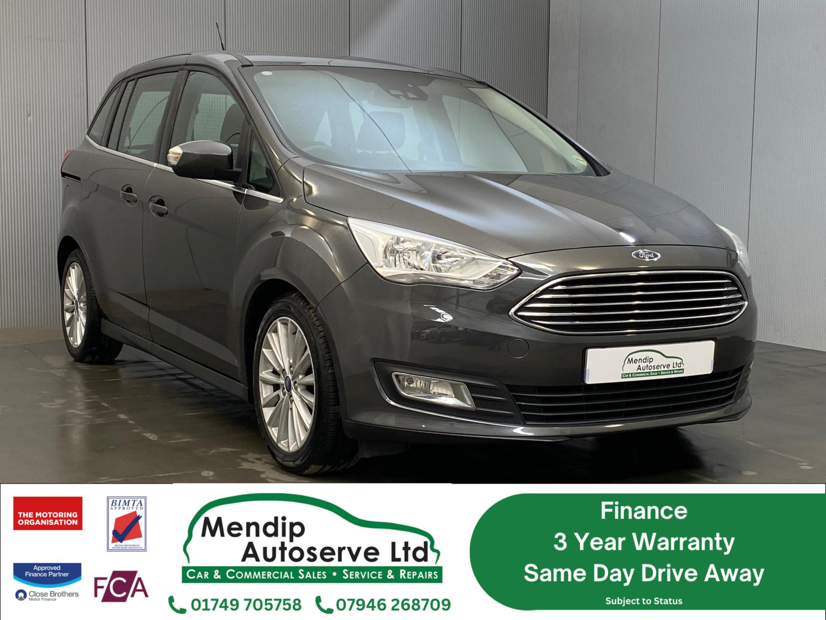 Ford Grand C-Max 1.5 TDCi Titanium MPV 5dr Diesel Manual Euro 6 (s/s) (120 ps)