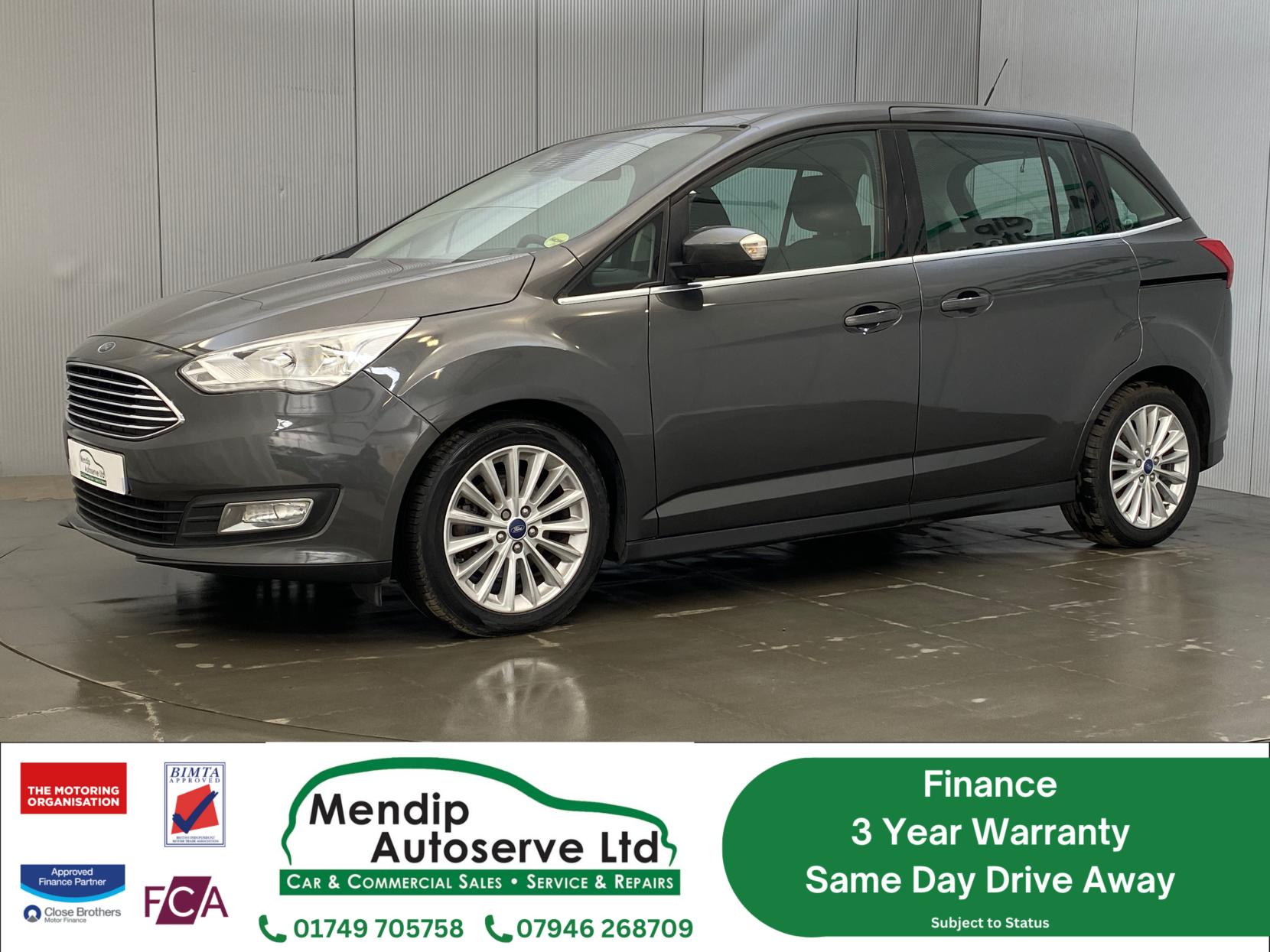 Ford Grand C-Max 1.5 TDCi Titanium MPV 5dr Diesel Manual Euro 6 (s/s) (120 ps)