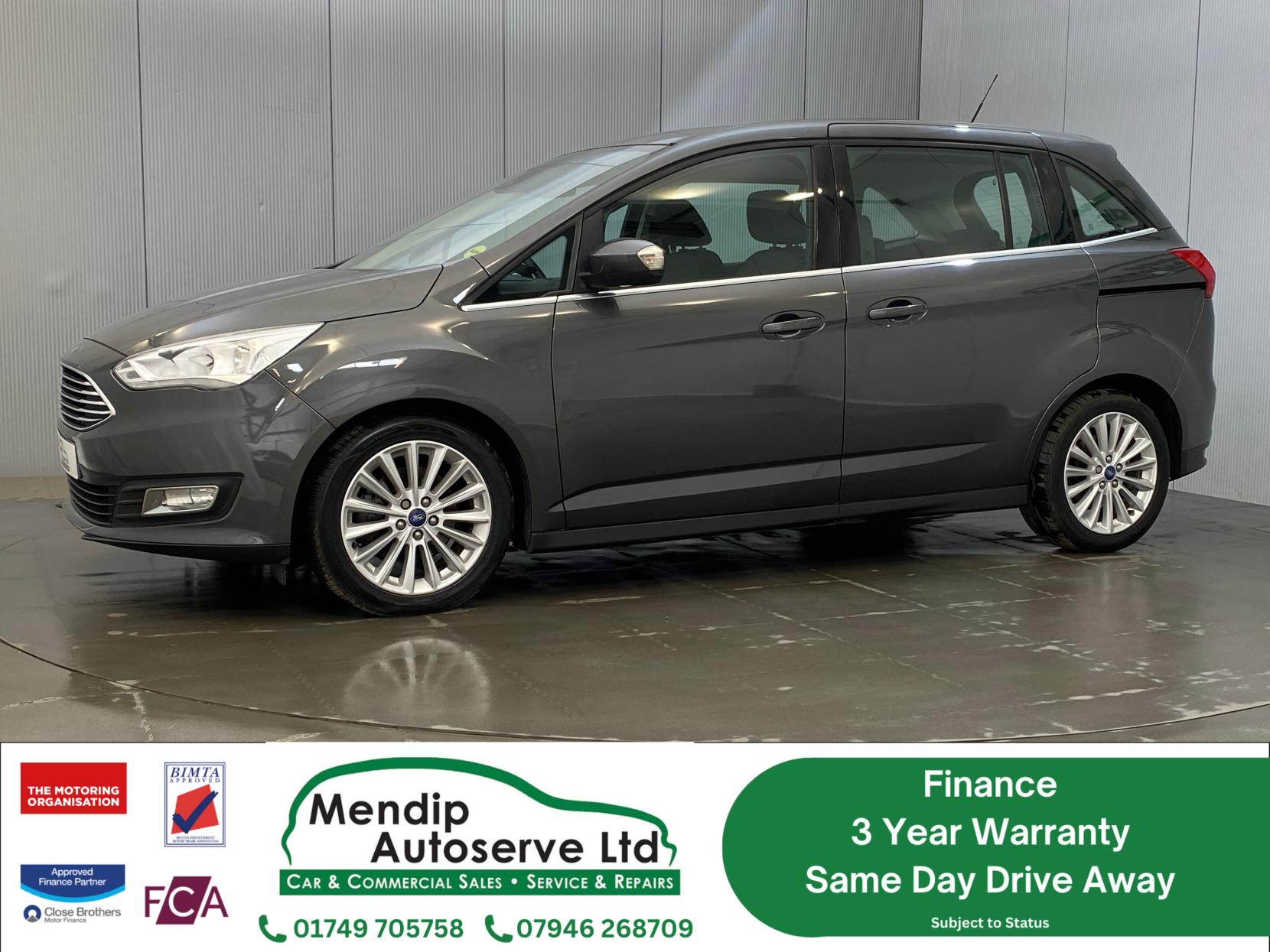 Ford Grand C-Max 1.5 TDCi Titanium MPV 5dr Diesel Manual Euro 6 (s/s) (120 ps)