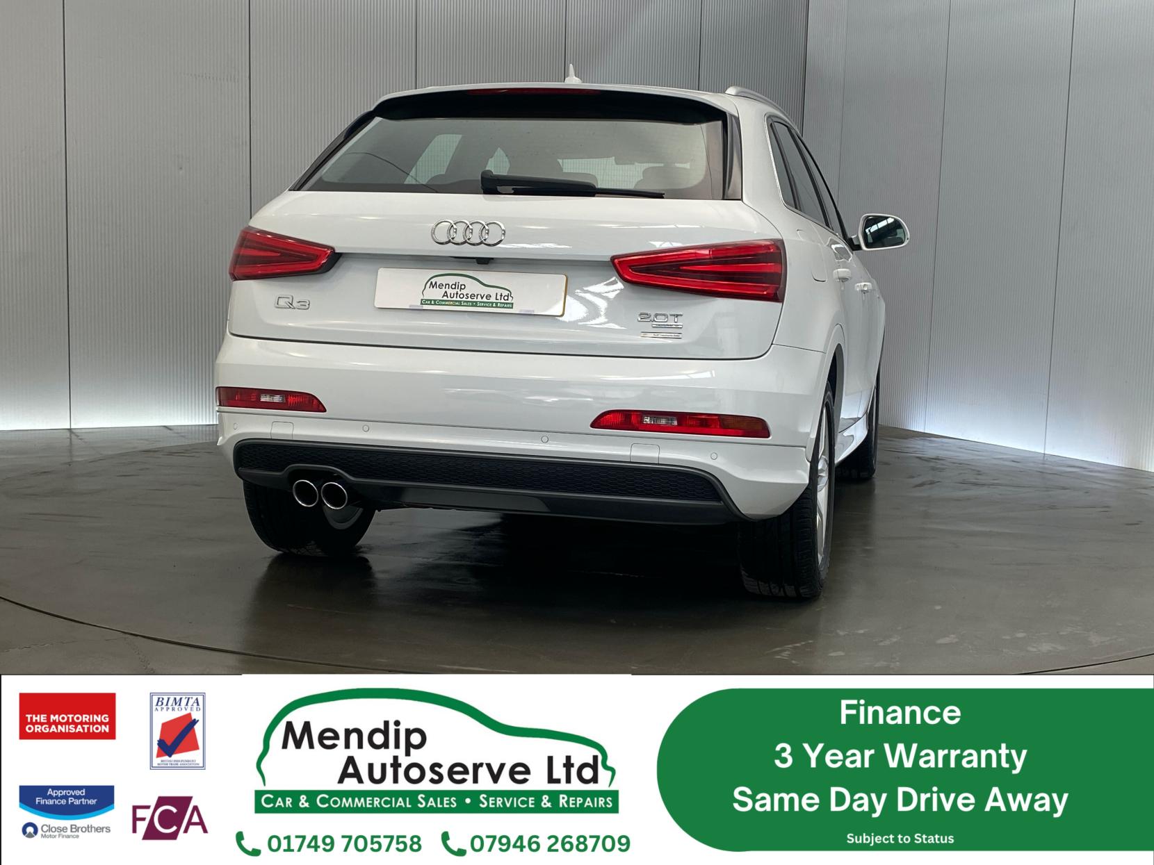 Audi Q3 2.0 TFSI S line SUV 5dr Petrol S Tronic quattro Euro 5 (s/s) (211 ps)