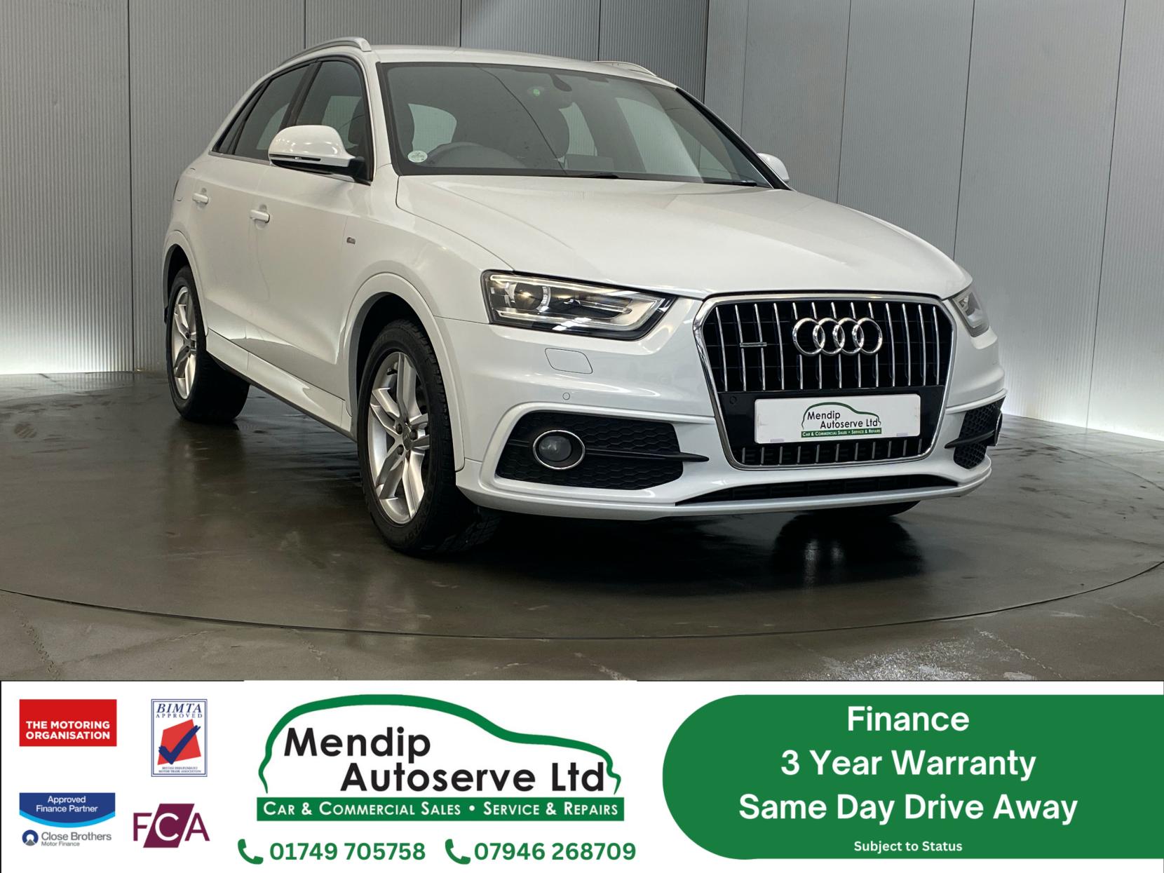Audi Q3 2.0 TFSI S line SUV 5dr Petrol S Tronic quattro Euro 5 (s/s) (211 ps)