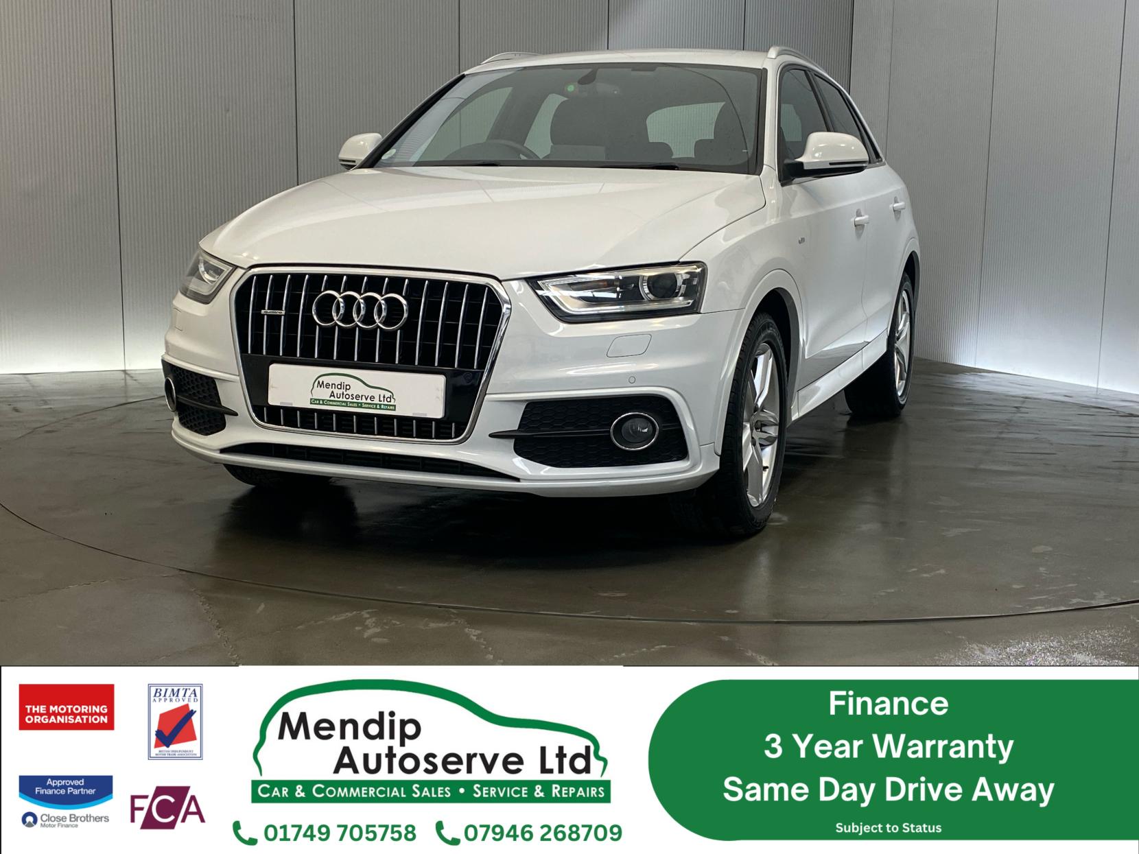 Audi Q3 2.0 TFSI S line SUV 5dr Petrol S Tronic quattro Euro 5 (s/s) (211 ps)