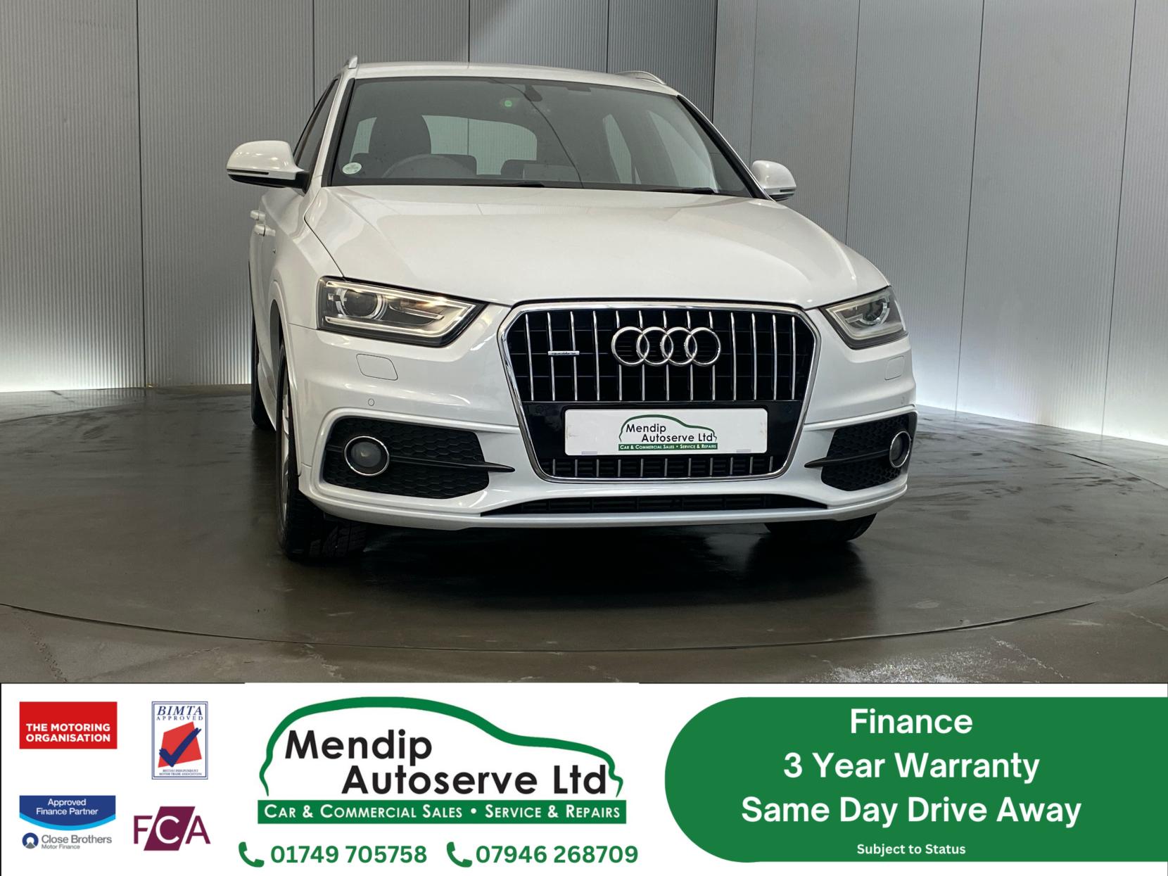 Audi Q3 2.0 TFSI S line SUV 5dr Petrol S Tronic quattro Euro 5 (s/s) (211 ps)