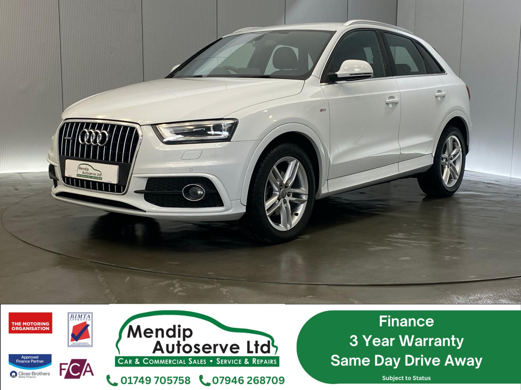 Audi Q3 2.0 TFSI S line SUV 5dr Petrol S Tronic quattro Euro 5 (s/s) (211 ps)