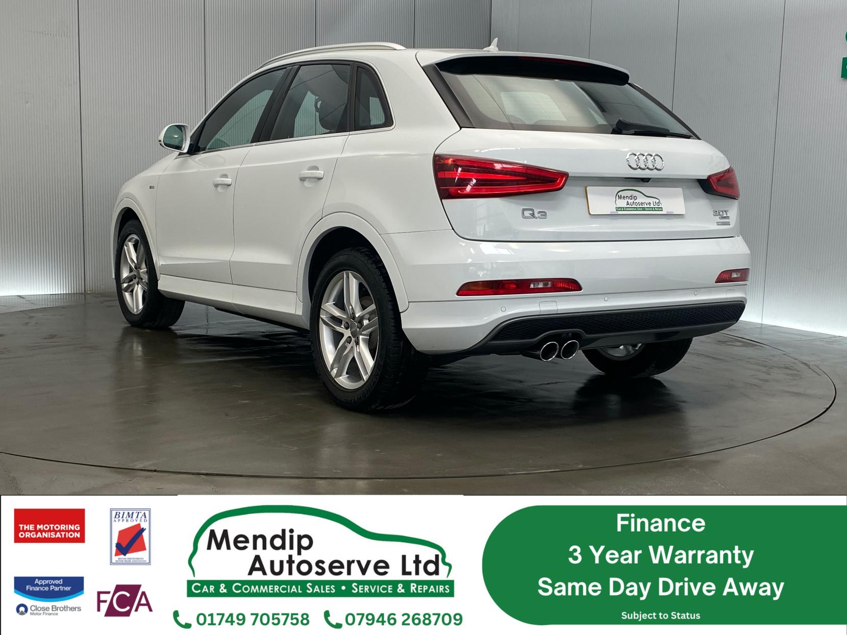 Audi Q3 2.0 TFSI S line SUV 5dr Petrol S Tronic quattro Euro 5 (s/s) (211 ps)