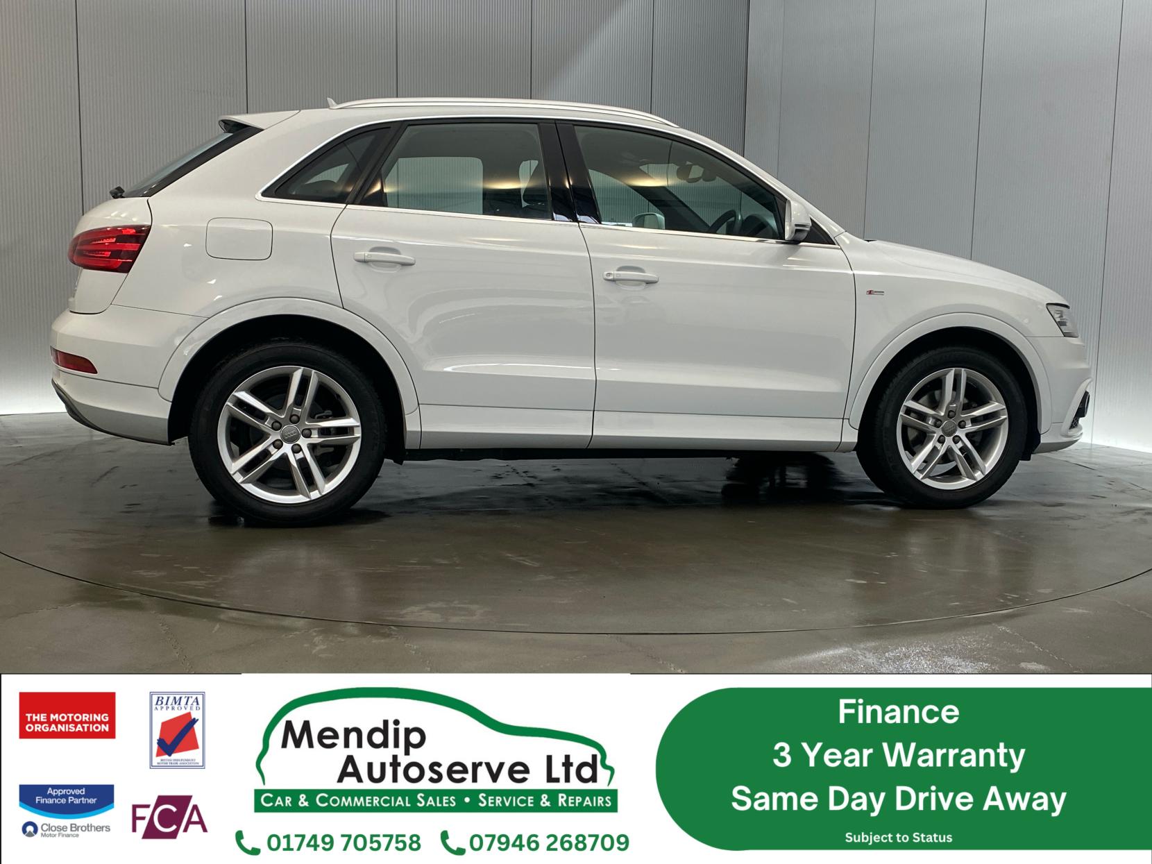 Audi Q3 2.0 TFSI S line SUV 5dr Petrol S Tronic quattro Euro 5 (s/s) (211 ps)
