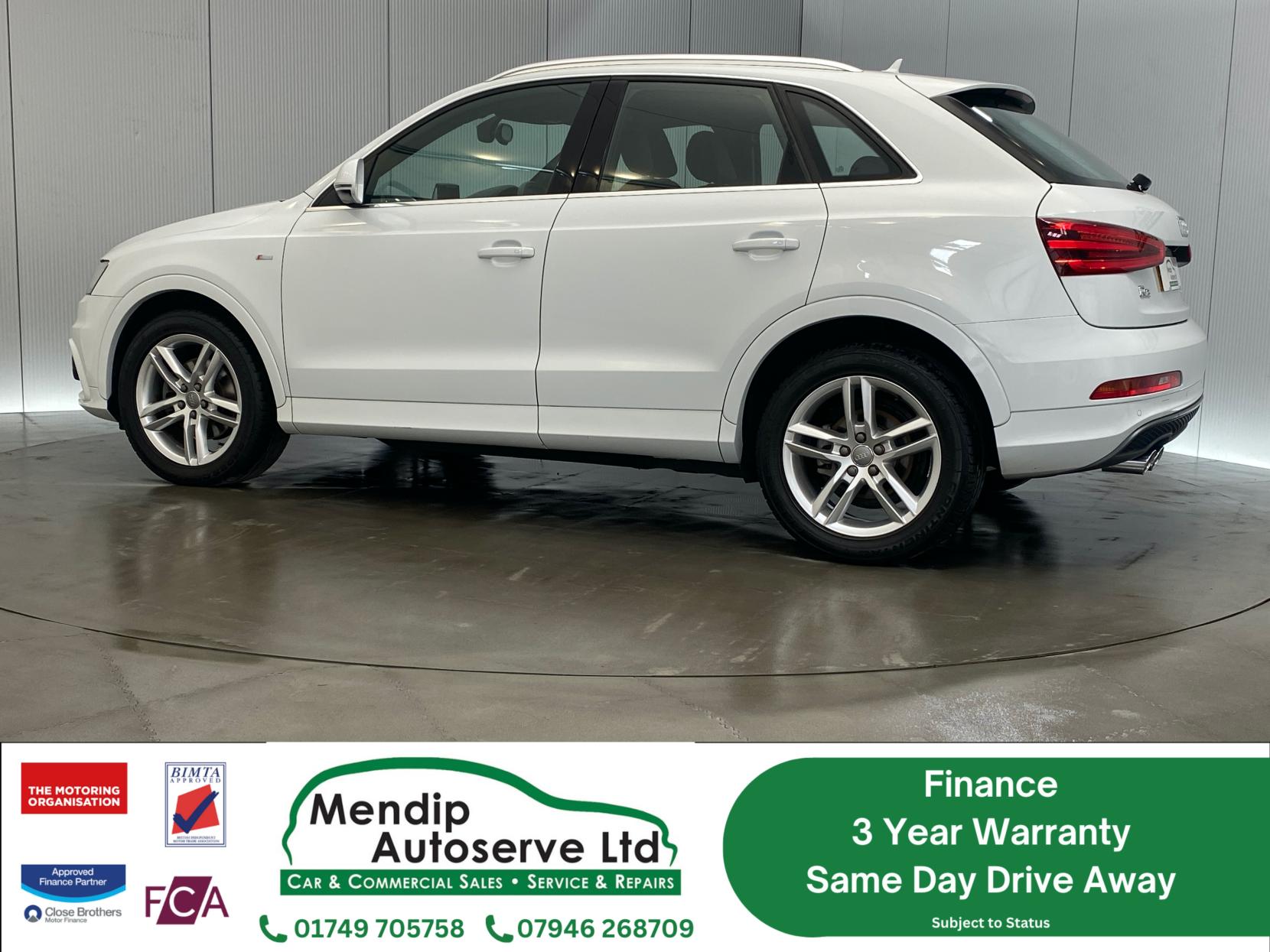 Audi Q3 2.0 TFSI S line SUV 5dr Petrol S Tronic quattro Euro 5 (s/s) (211 ps)