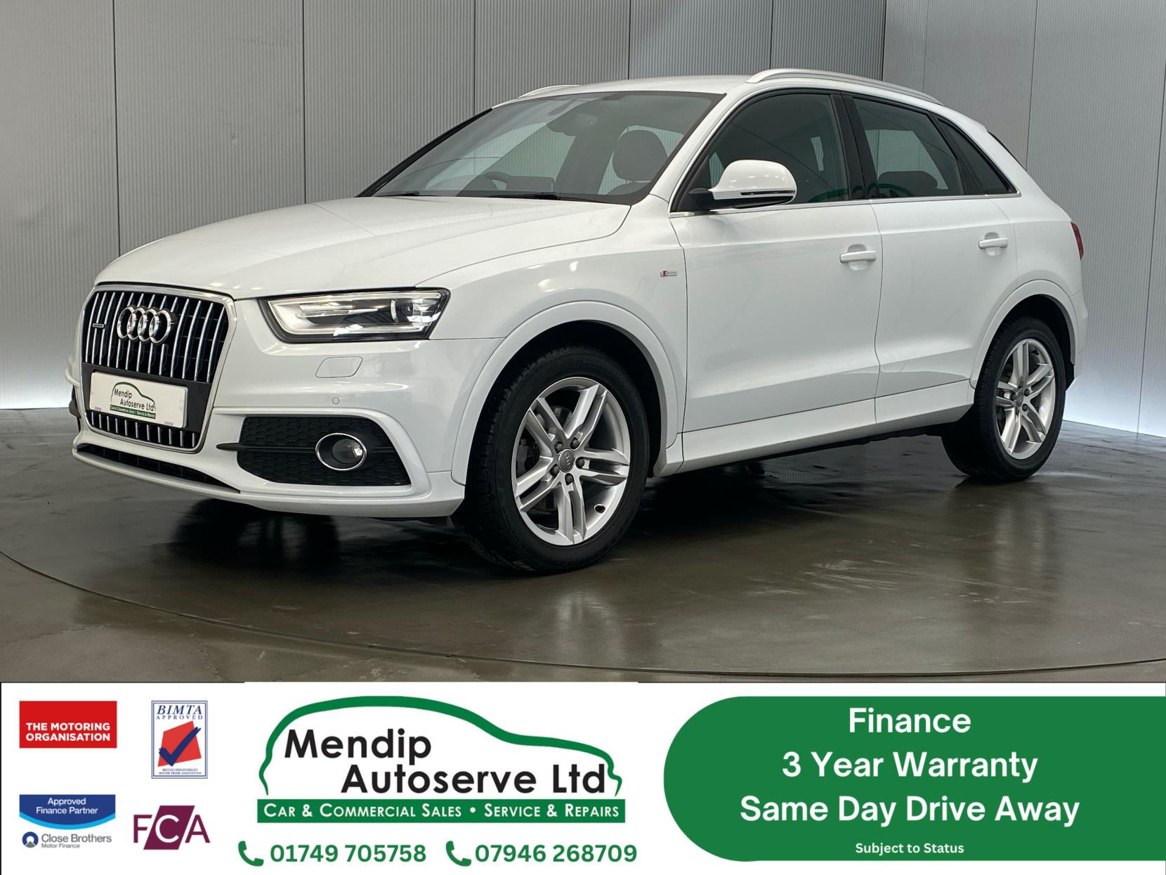 Audi Q3 2.0 TFSI S line SUV 5dr Petrol S Tronic quattro Euro 5 (s/s) (211 ps)