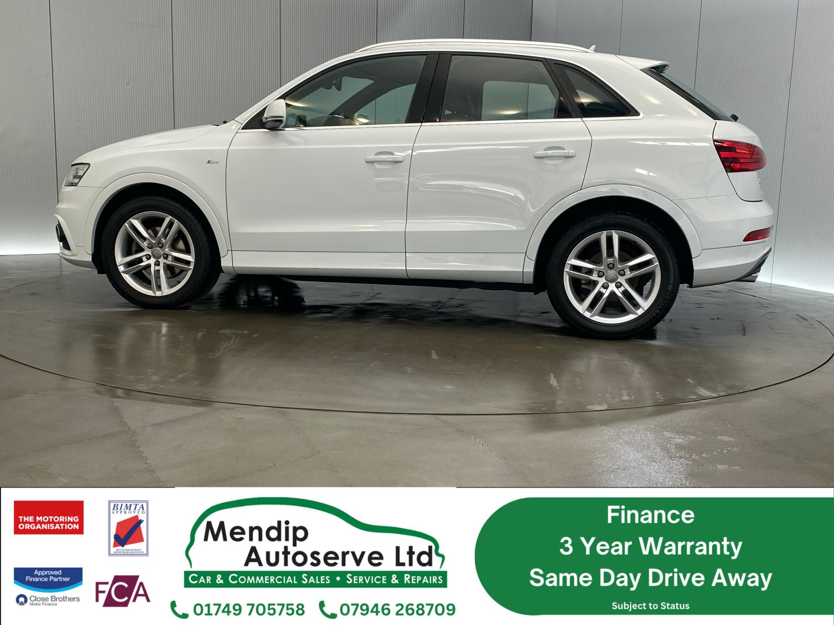 Audi Q3 2.0 TFSI S line SUV 5dr Petrol S Tronic quattro Euro 5 (s/s) (211 ps)