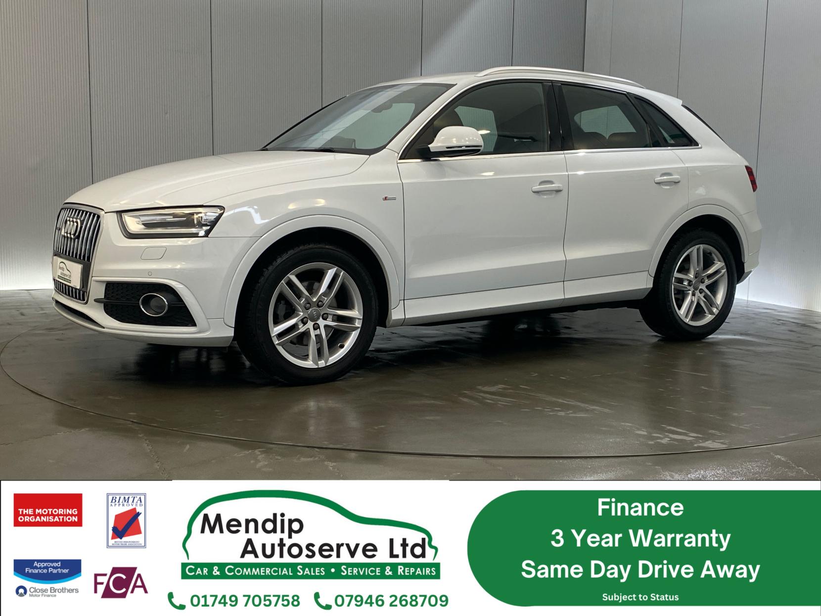 Audi Q3 2.0 TFSI S line SUV 5dr Petrol S Tronic quattro Euro 5 (s/s) (211 ps)