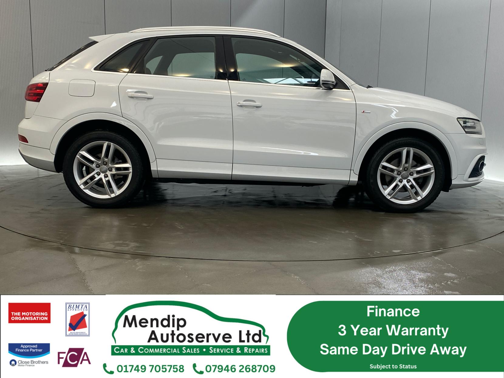Audi Q3 2.0 TFSI S line SUV 5dr Petrol S Tronic quattro Euro 5 (s/s) (211 ps)