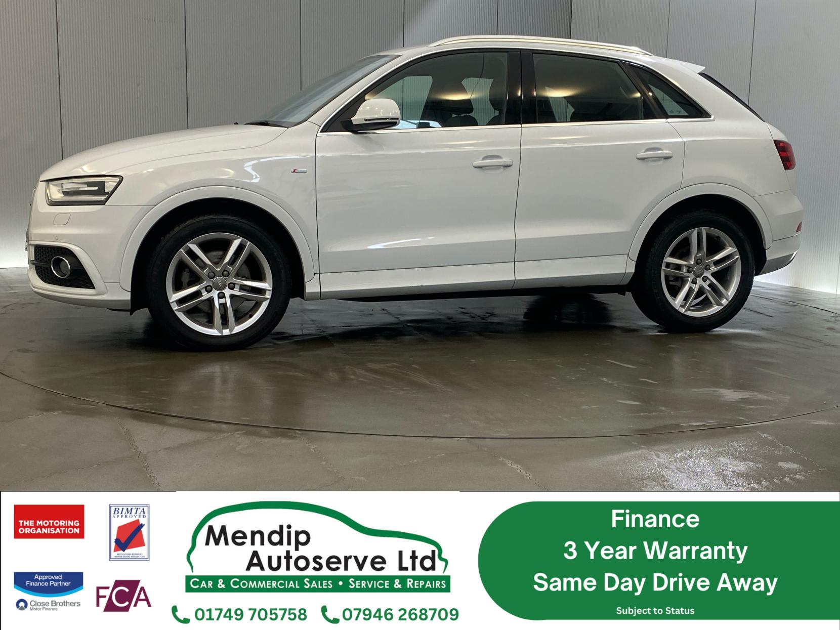Audi Q3 2.0 TFSI S line SUV 5dr Petrol S Tronic quattro Euro 5 (s/s) (211 ps)