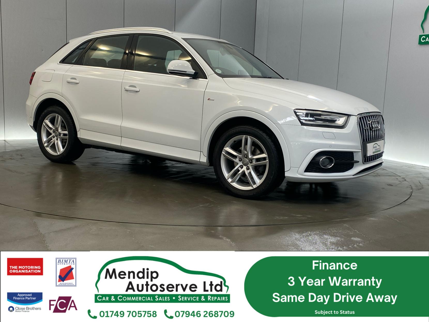 Audi Q3 2.0 TFSI S line SUV 5dr Petrol S Tronic quattro Euro 5 (s/s) (211 ps)