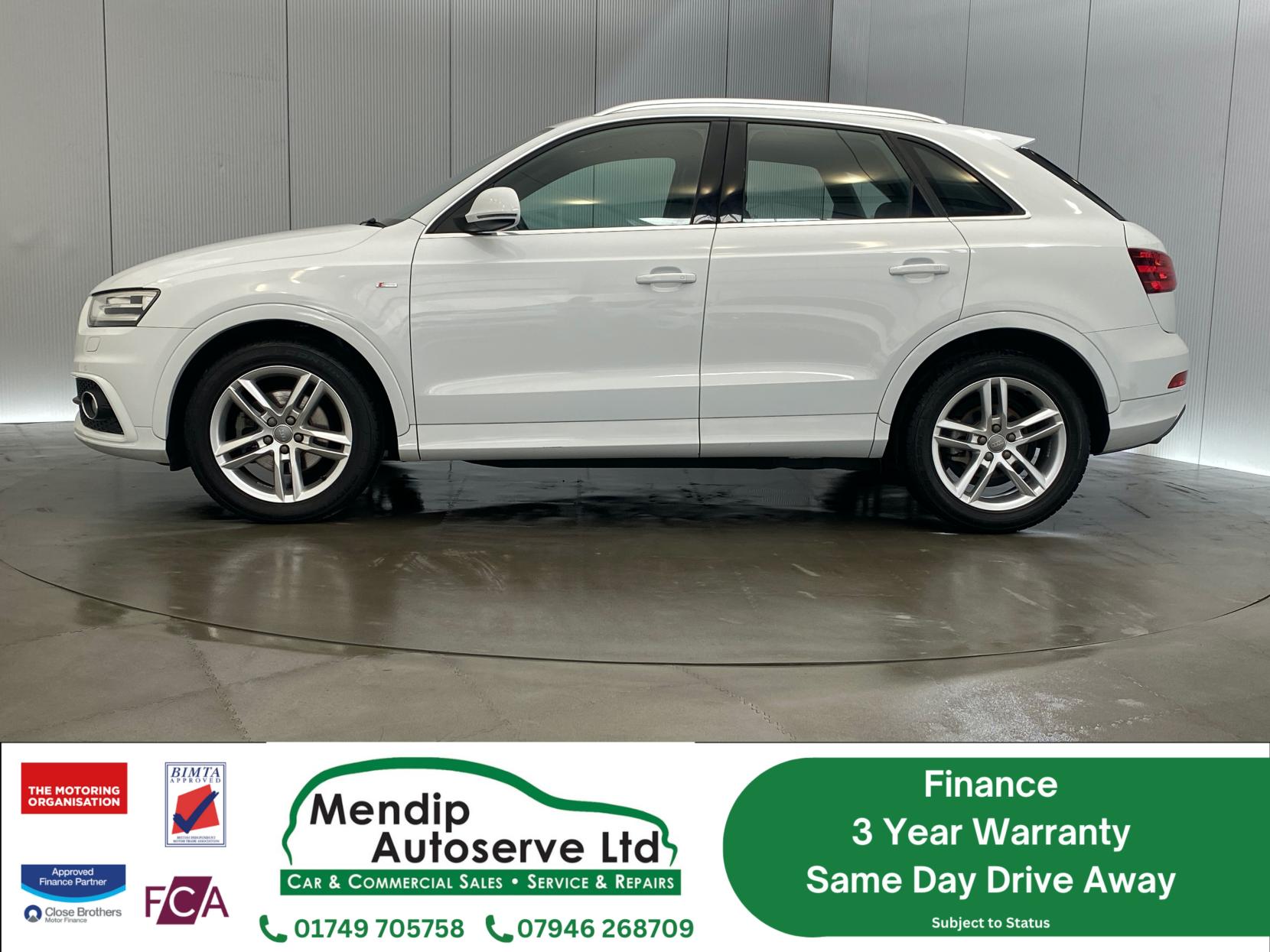 Audi Q3 2.0 TFSI S line SUV 5dr Petrol S Tronic quattro Euro 5 (s/s) (211 ps)