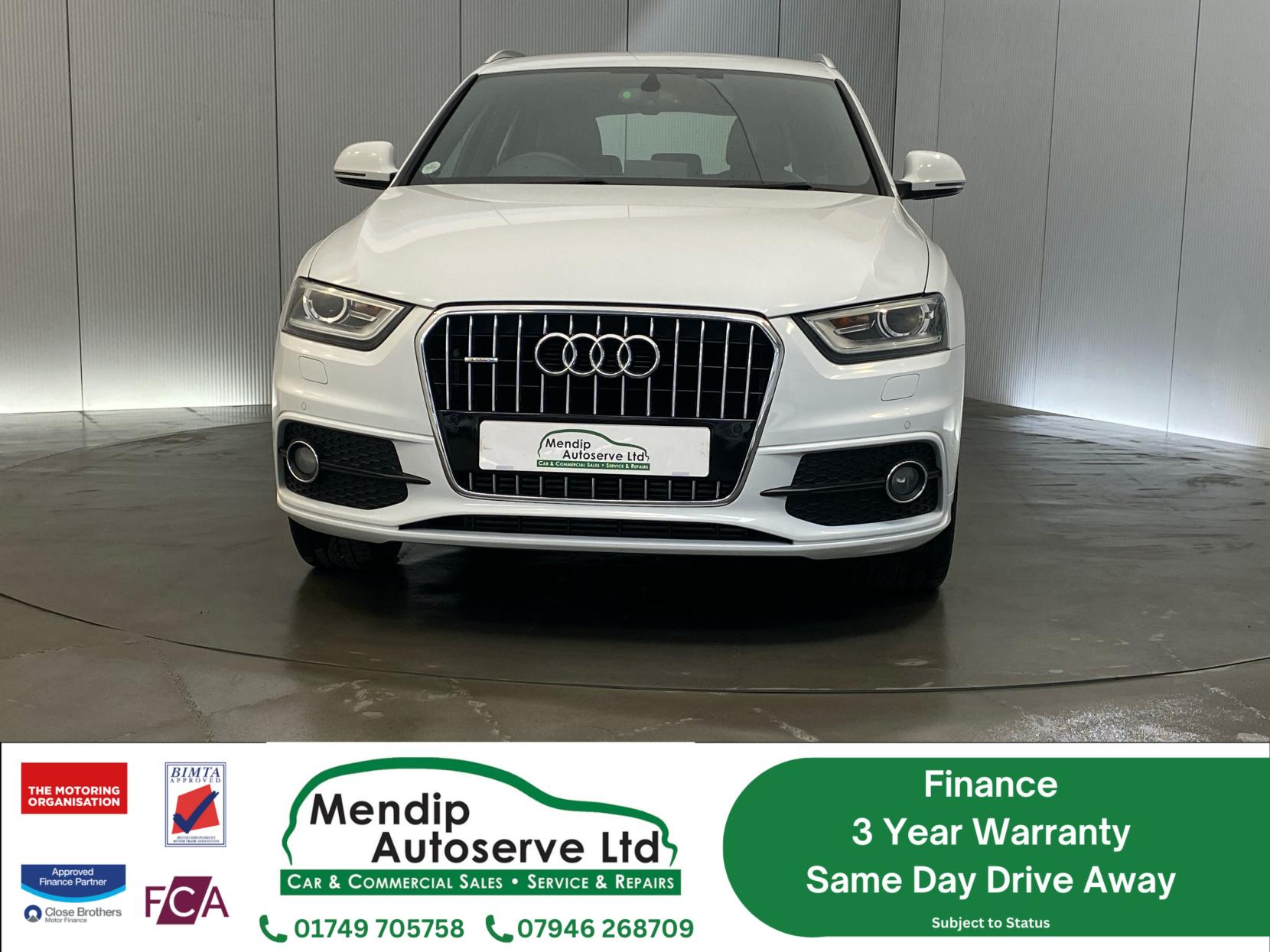 Audi Q3 2.0 TFSI S line SUV 5dr Petrol S Tronic quattro Euro 5 (s/s) (211 ps)