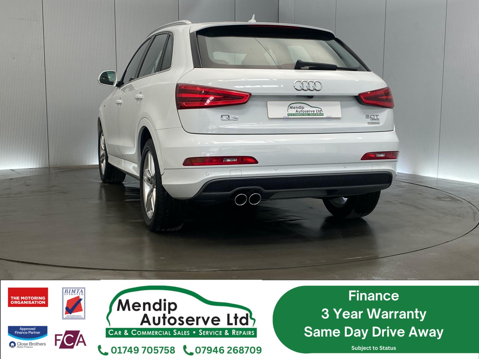 Audi Q3 2.0 TFSI S line SUV 5dr Petrol S Tronic quattro Euro 5 (s/s) (211 ps)