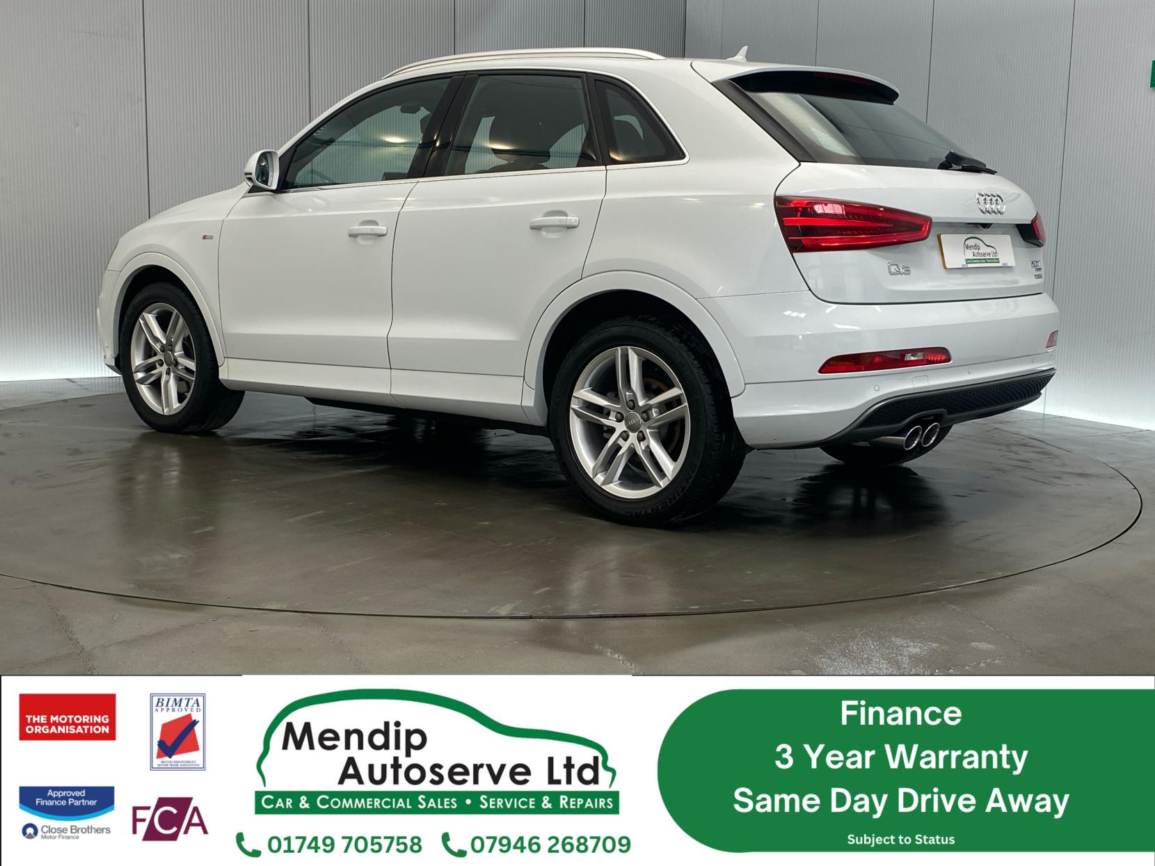 Audi Q3 2.0 TFSI S line SUV 5dr Petrol S Tronic quattro Euro 5 (s/s) (211 ps)