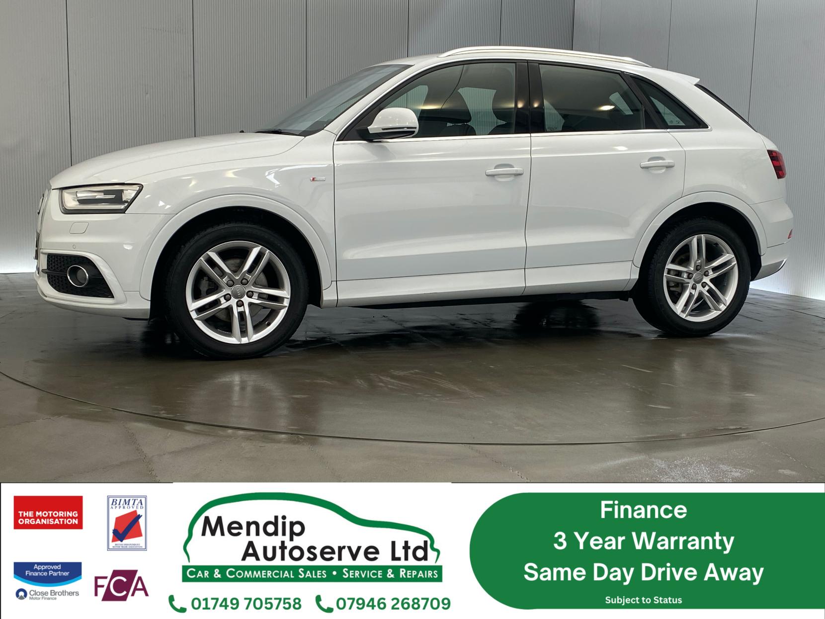 Audi Q3 2.0 TFSI S line SUV 5dr Petrol S Tronic quattro Euro 5 (s/s) (211 ps)