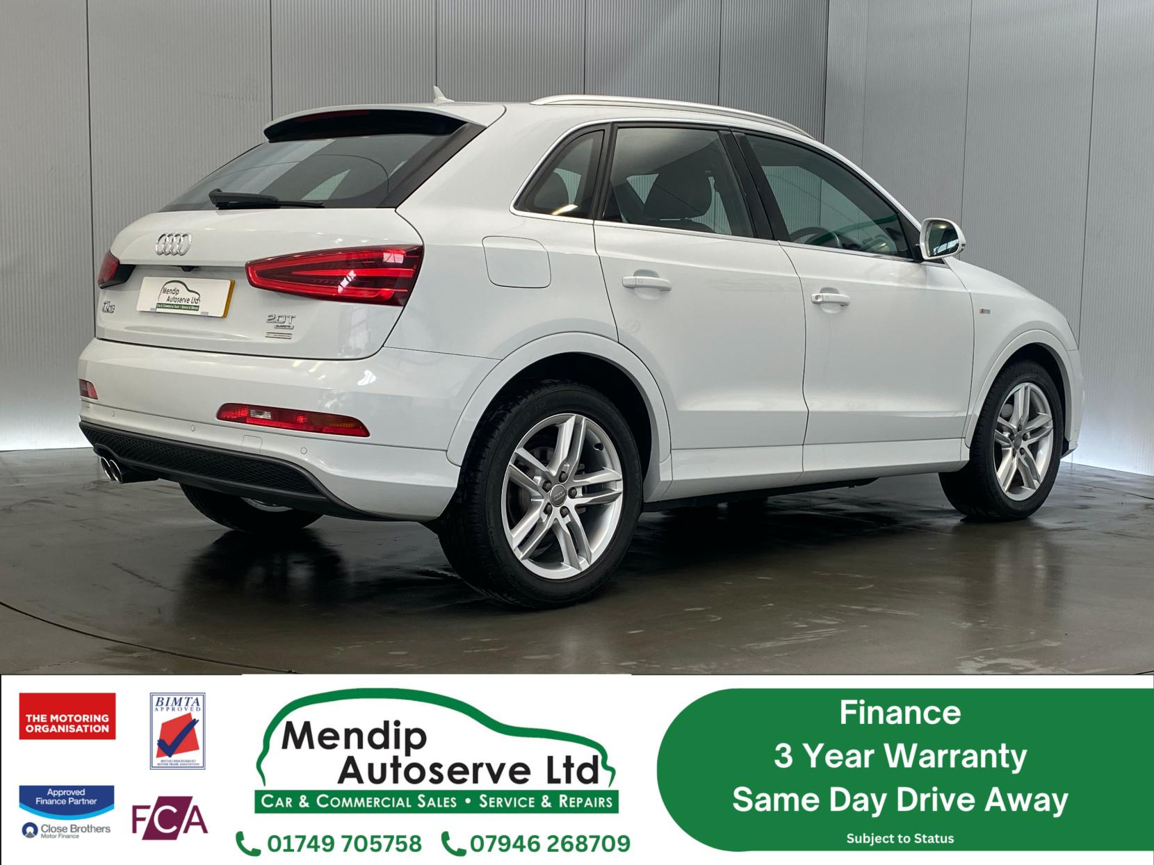 Audi Q3 2.0 TFSI S line SUV 5dr Petrol S Tronic quattro Euro 5 (s/s) (211 ps)