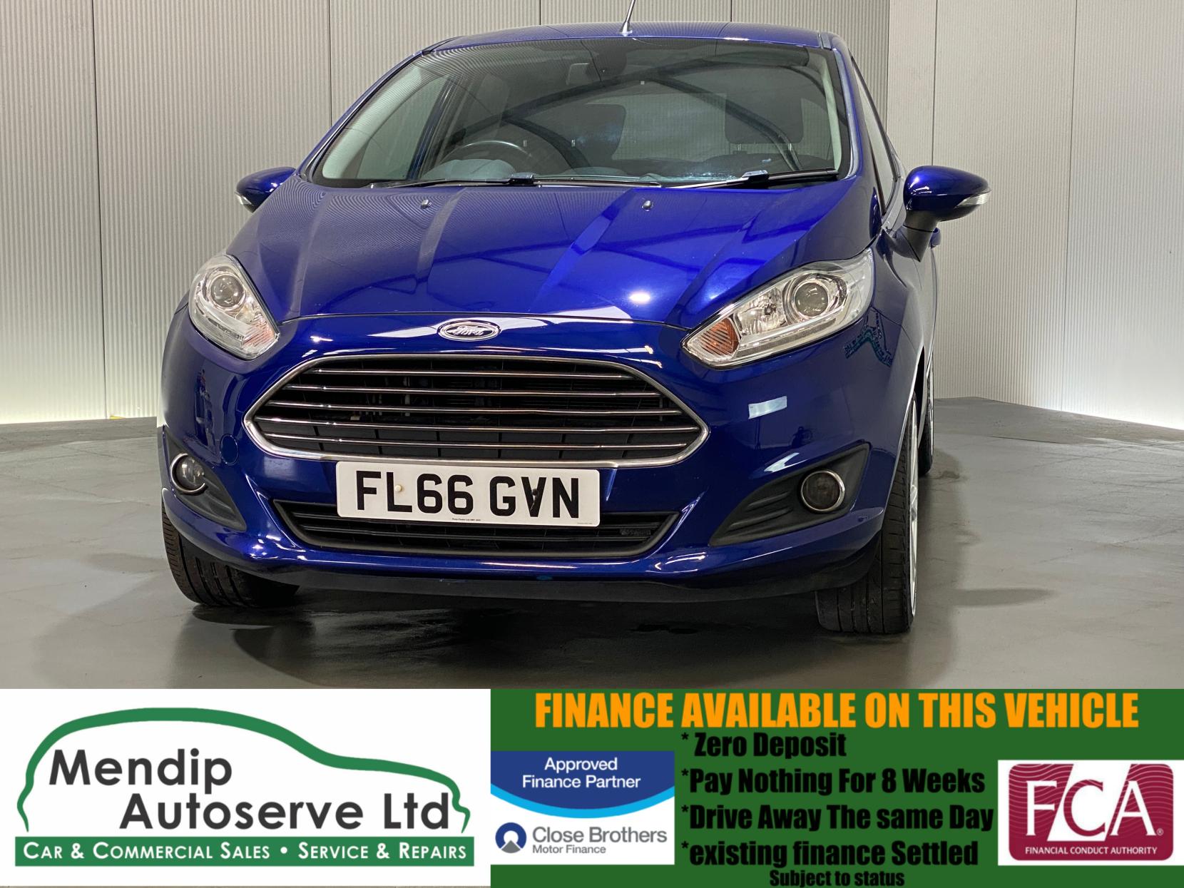 Ford Fiesta 1.0T EcoBoost Titanium Hatchback 5dr Petrol Manual Euro 6 (s/s) (125 ps)