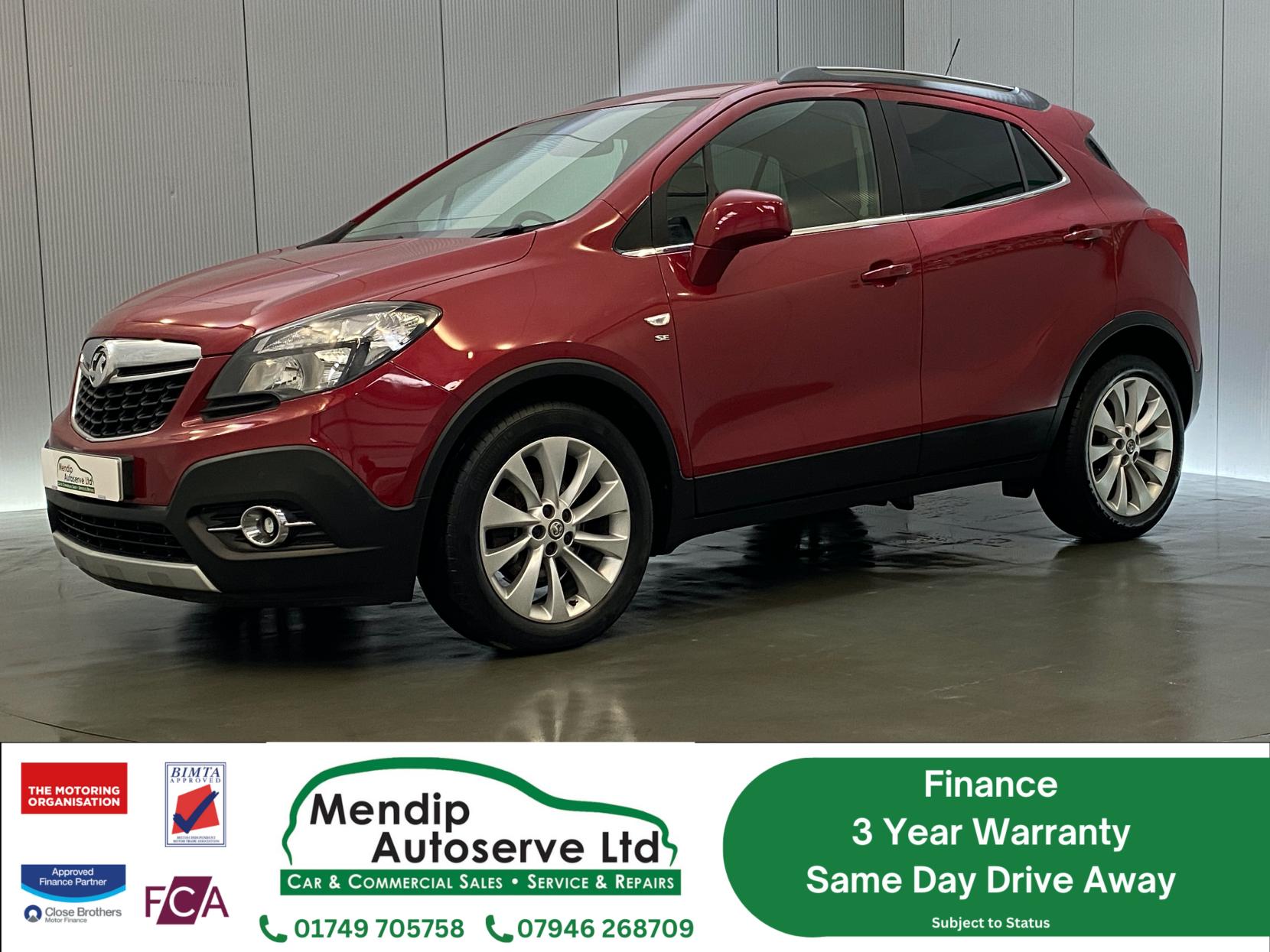 Vauxhall Mokka 1.6 CDTi SE SUV 5dr Diesel Auto 2WD Euro 6 (136 ps)