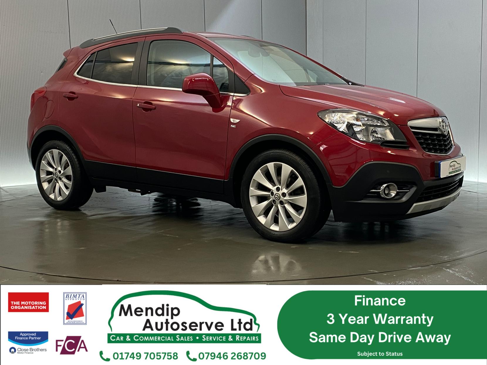 Vauxhall Mokka 1.6 CDTi SE SUV 5dr Diesel Auto 2WD Euro 6 (136 ps)