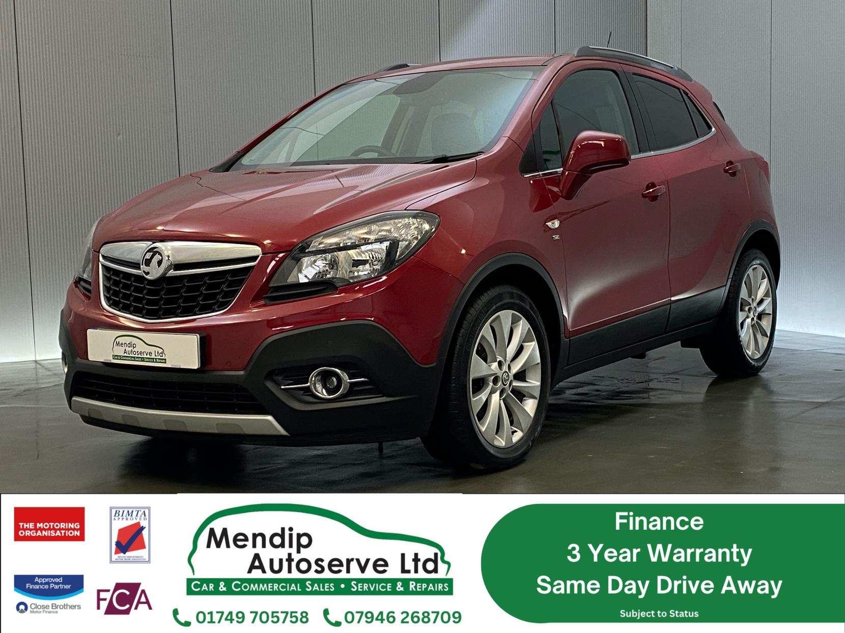 Vauxhall Mokka 1.6 CDTi SE SUV 5dr Diesel Auto 2WD Euro 6 (136 ps)