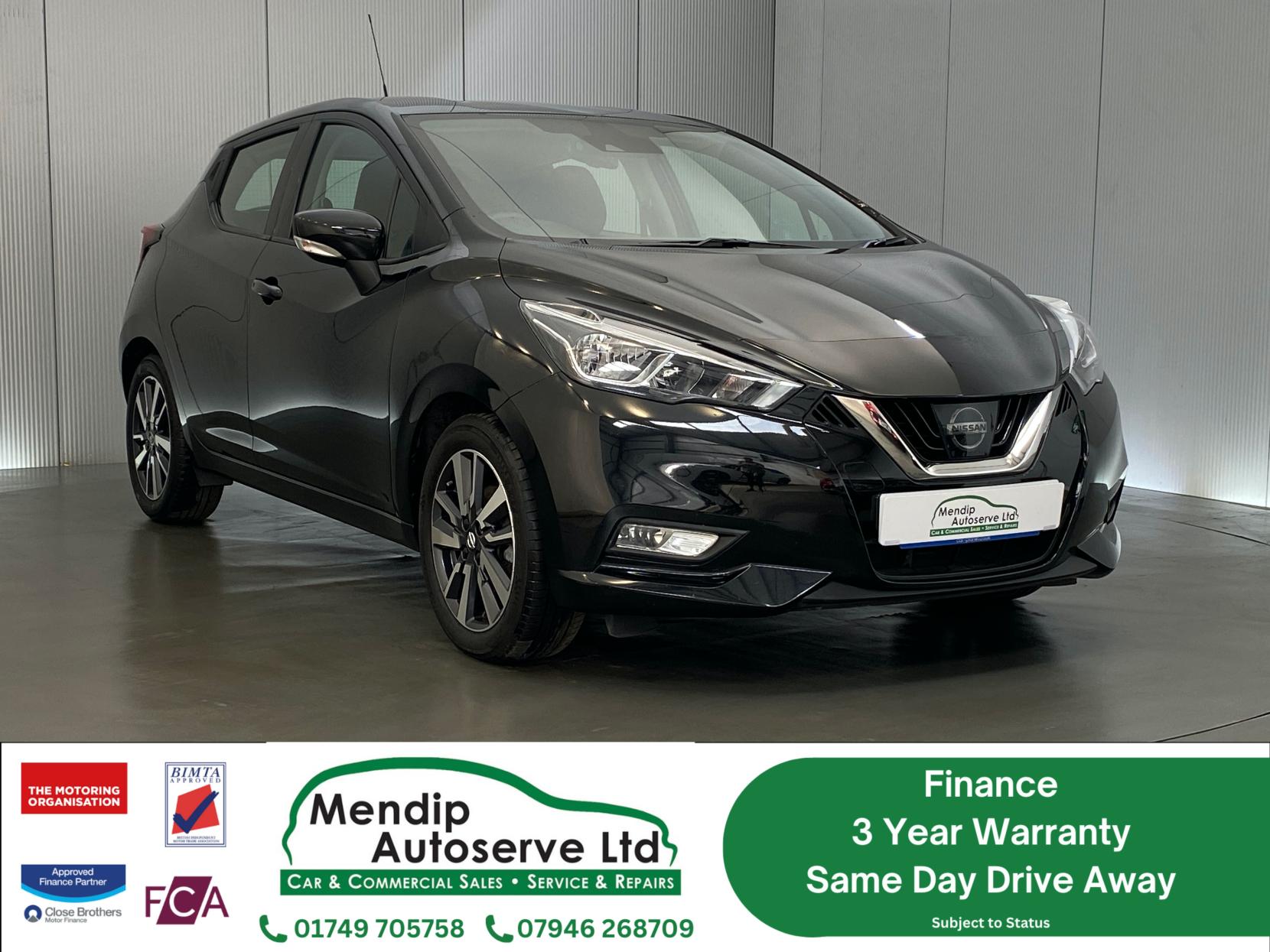 Nissan Micra 1.0 IG Acenta Hatchback 5dr Petrol Manual Euro 6 (71 ps)