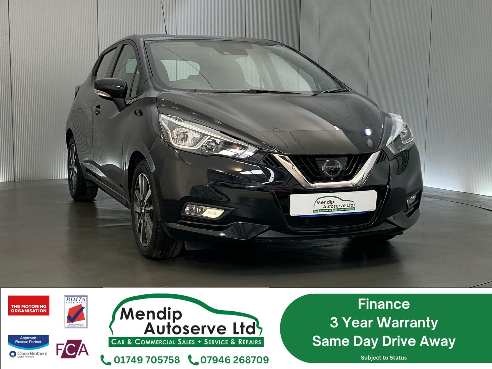 Nissan Micra 1.0 IG Acenta Hatchback 5dr Petrol Manual Euro 6 (71 ps)
