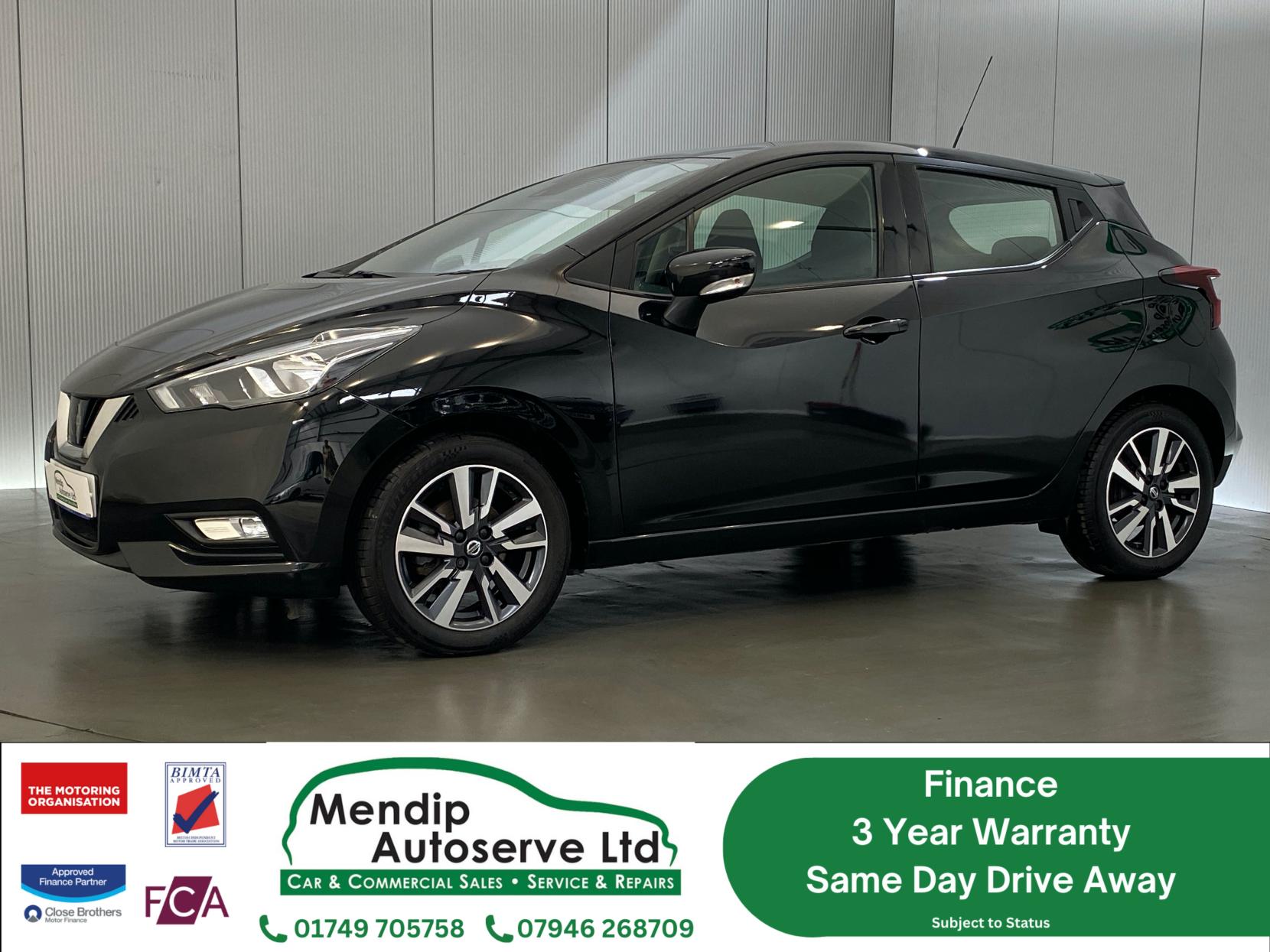 Nissan Micra 1.0 IG Acenta Hatchback 5dr Petrol Manual Euro 6 (71 ps)