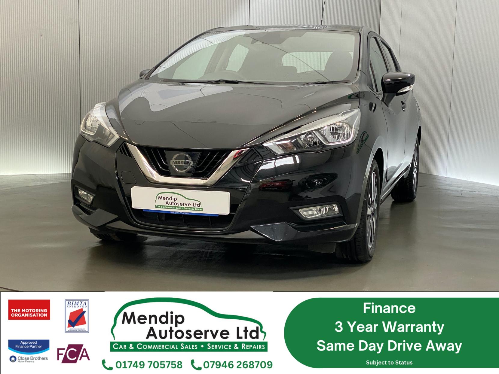 Nissan Micra 1.0 IG Acenta Hatchback 5dr Petrol Manual Euro 6 (71 ps)