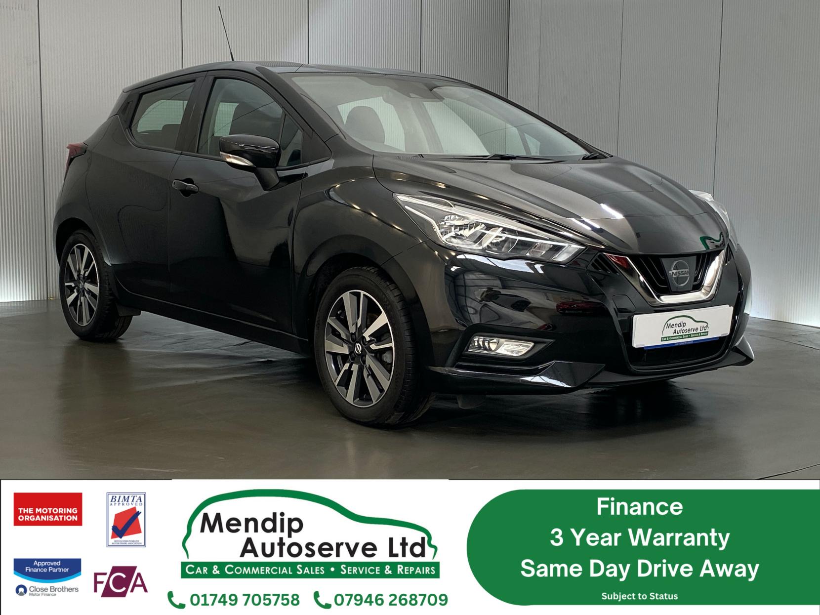 Nissan Micra 1.0 IG Acenta Hatchback 5dr Petrol Manual Euro 6 (71 ps)
