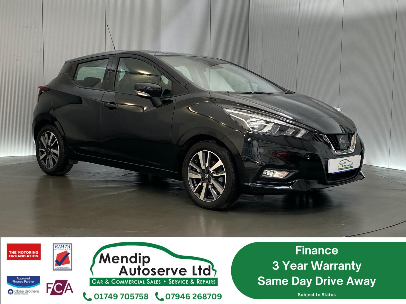 Nissan Micra 1.0 IG Acenta Hatchback 5dr Petrol Manual Euro 6 (71 ps)