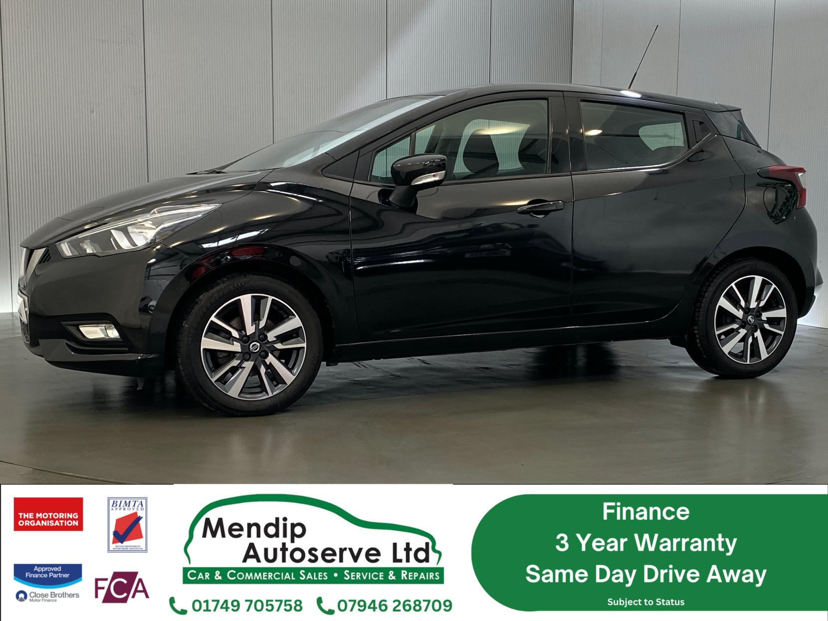 Nissan Micra 1.0 IG Acenta Hatchback 5dr Petrol Manual Euro 6 (71 ps)