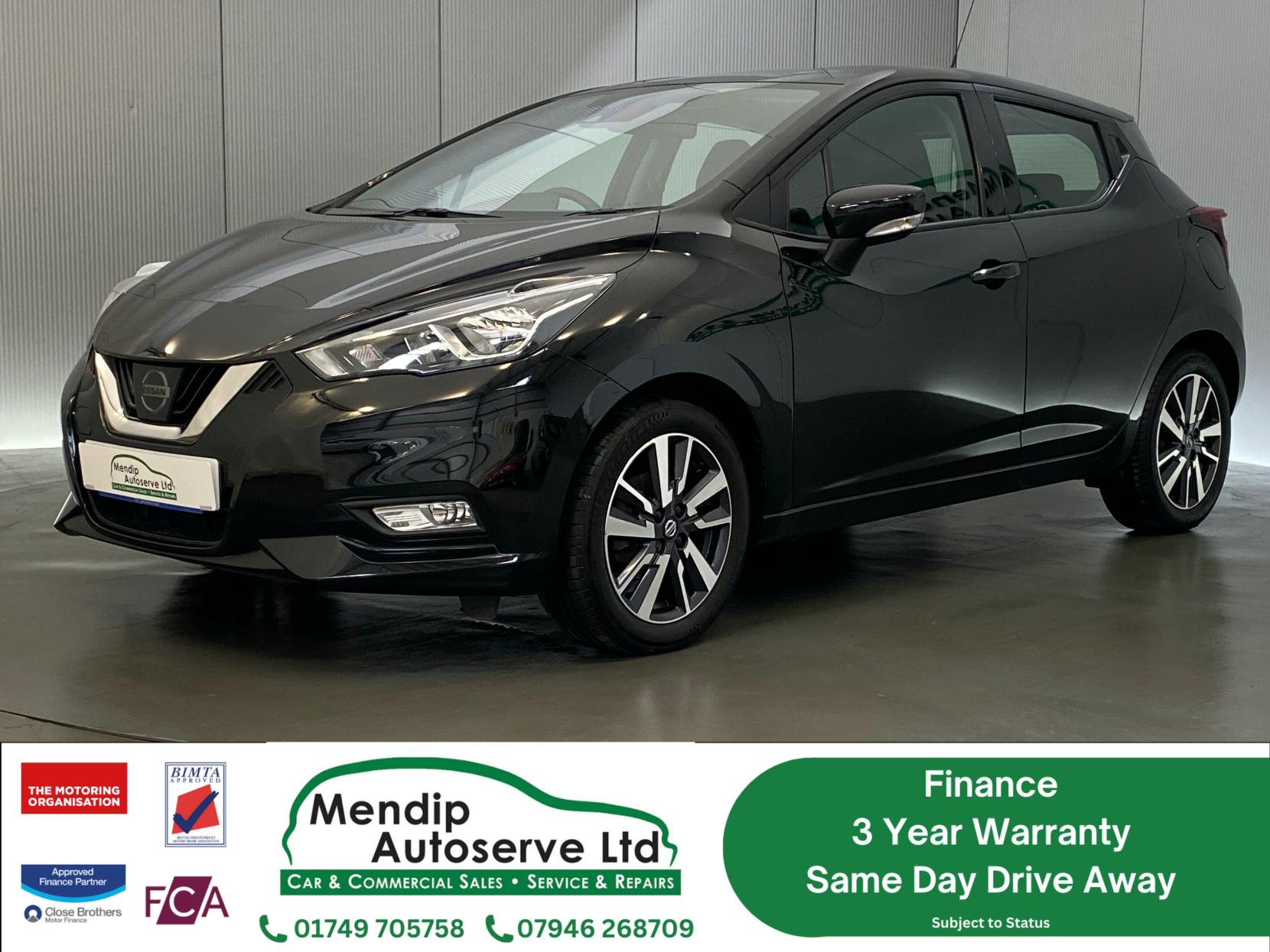Nissan Micra 1.0 IG Acenta Hatchback 5dr Petrol Manual Euro 6 (71 ps)
