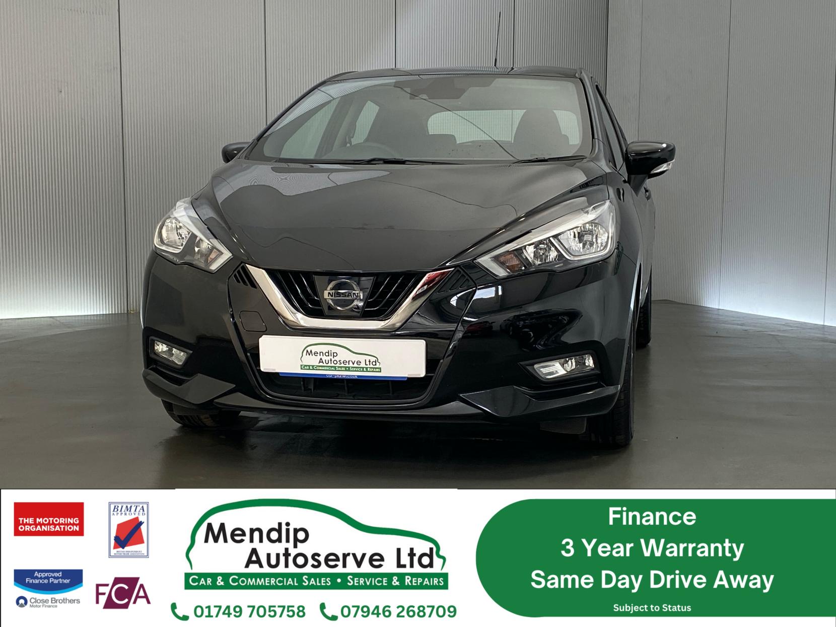 Nissan Micra 1.0 IG Acenta Hatchback 5dr Petrol Manual Euro 6 (71 ps)
