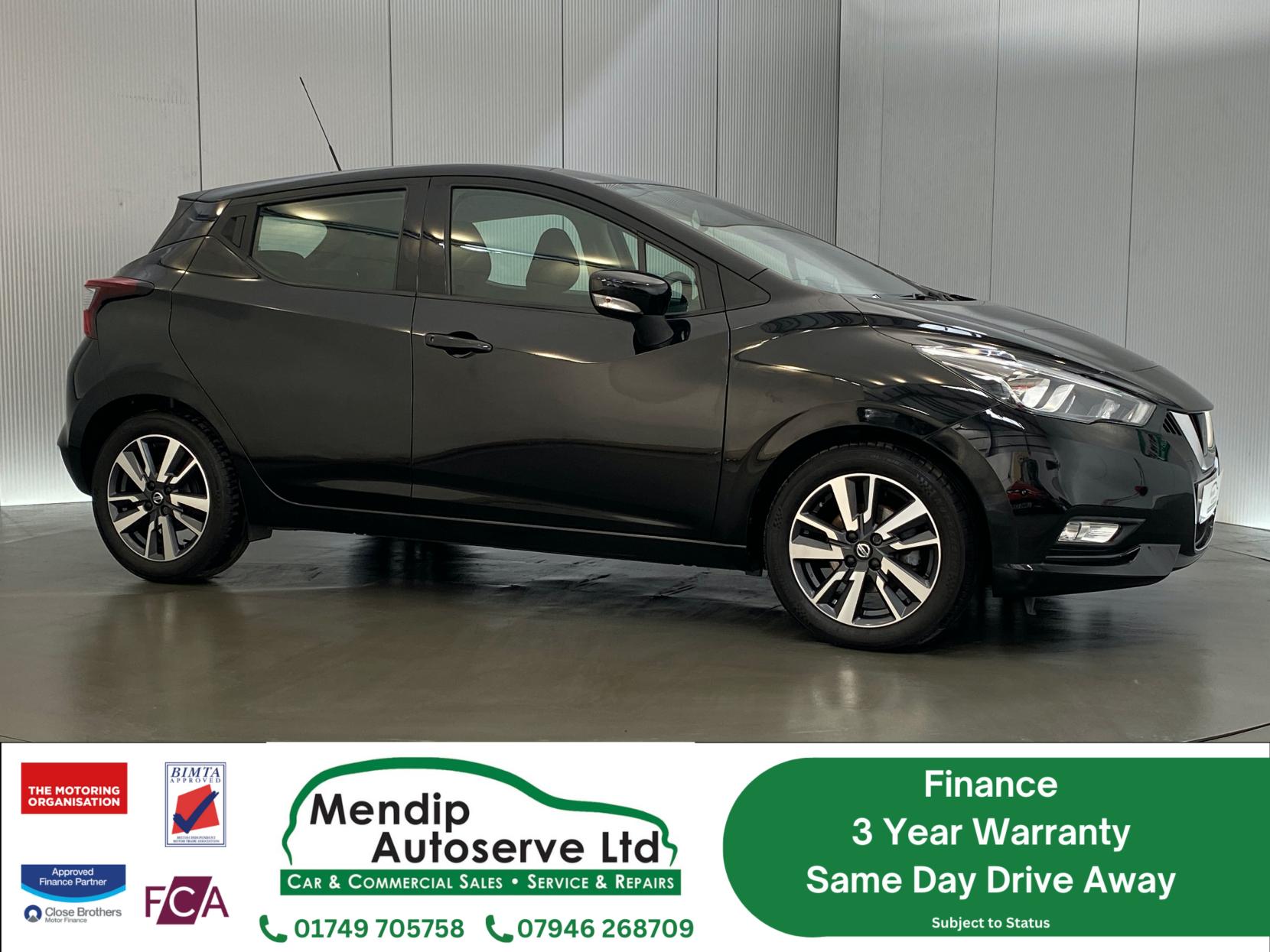 Nissan Micra 1.0 IG Acenta Hatchback 5dr Petrol Manual Euro 6 (71 ps)