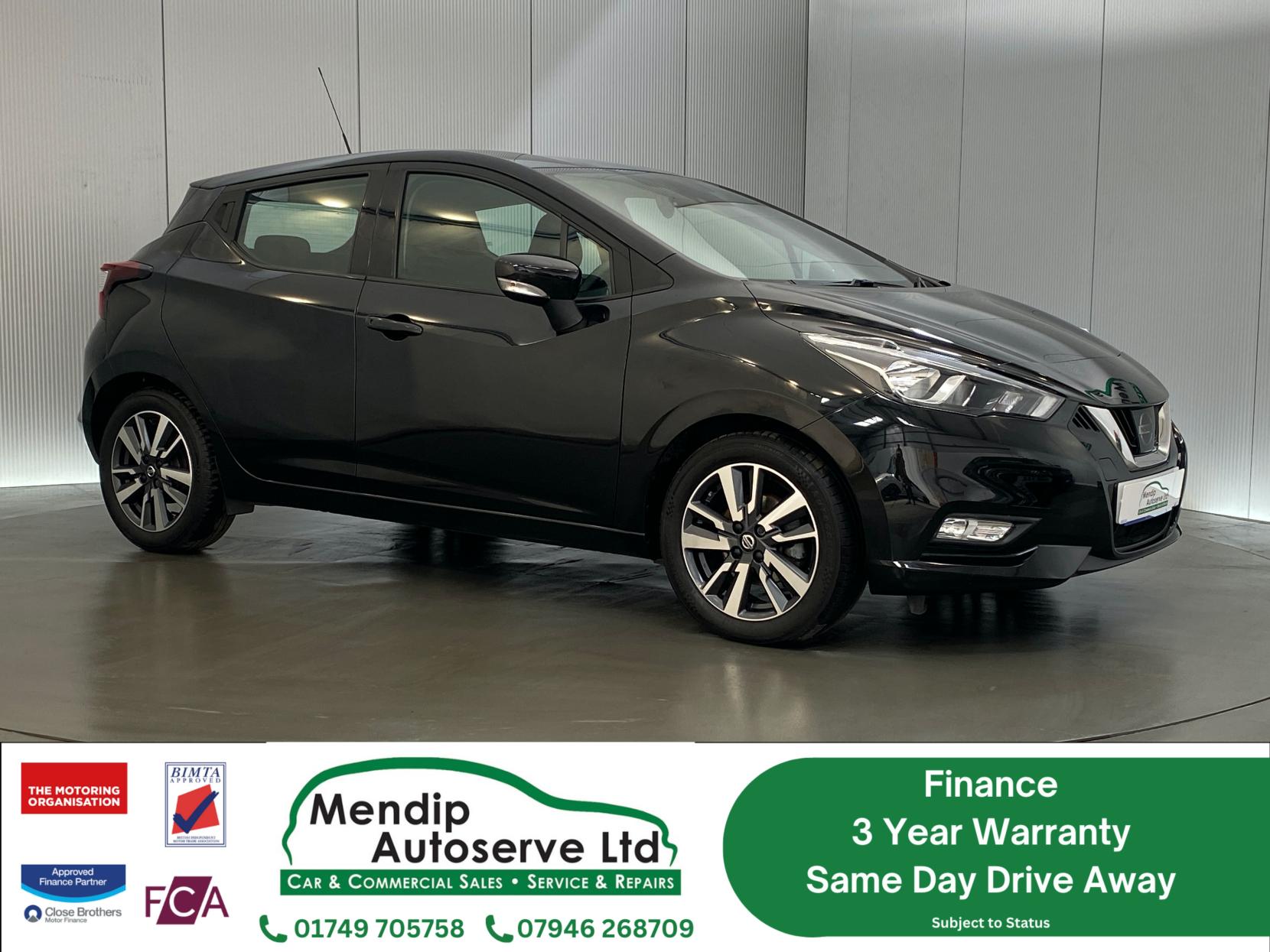 Nissan Micra 1.0 IG Acenta Hatchback 5dr Petrol Manual Euro 6 (71 ps)