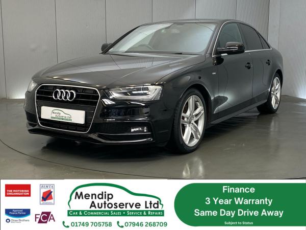 Audi A4 2.0 TFSI S line Saloon 4dr Petrol Multitronic Euro 5 (s/s) (211 ps)
