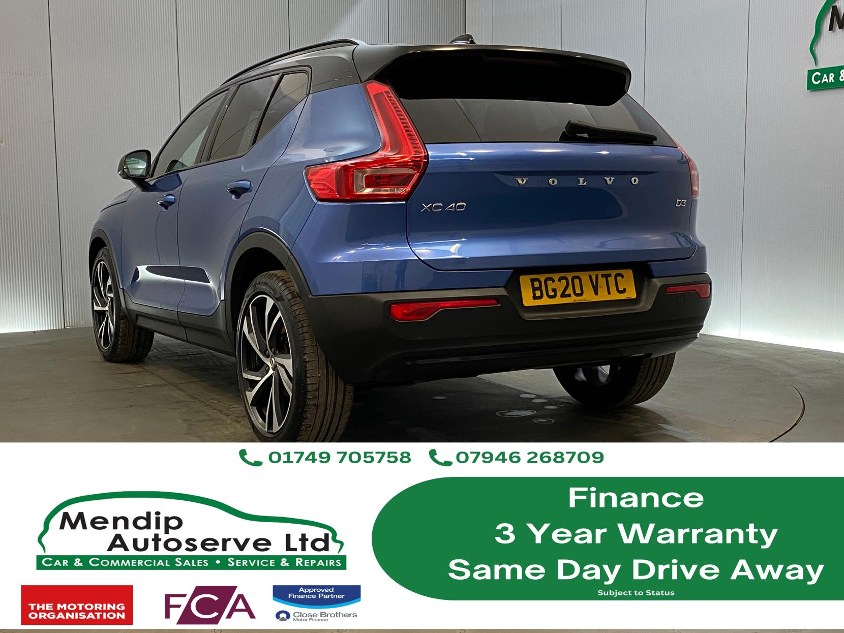 Volvo XC40 2.0 D3 R-Design Pro SUV 5dr Diesel Manual Euro 6 (s/s) (150 ps)