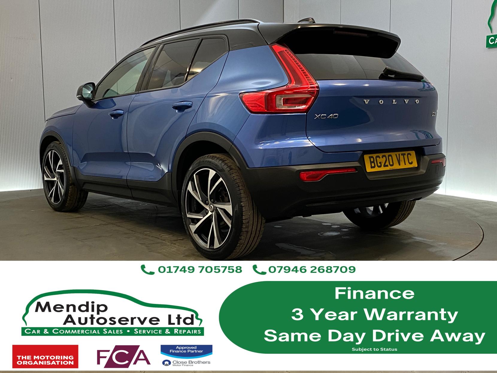 Volvo XC40 2.0 D3 R-Design Pro SUV 5dr Diesel Manual Euro 6 (s/s) (150 ps)