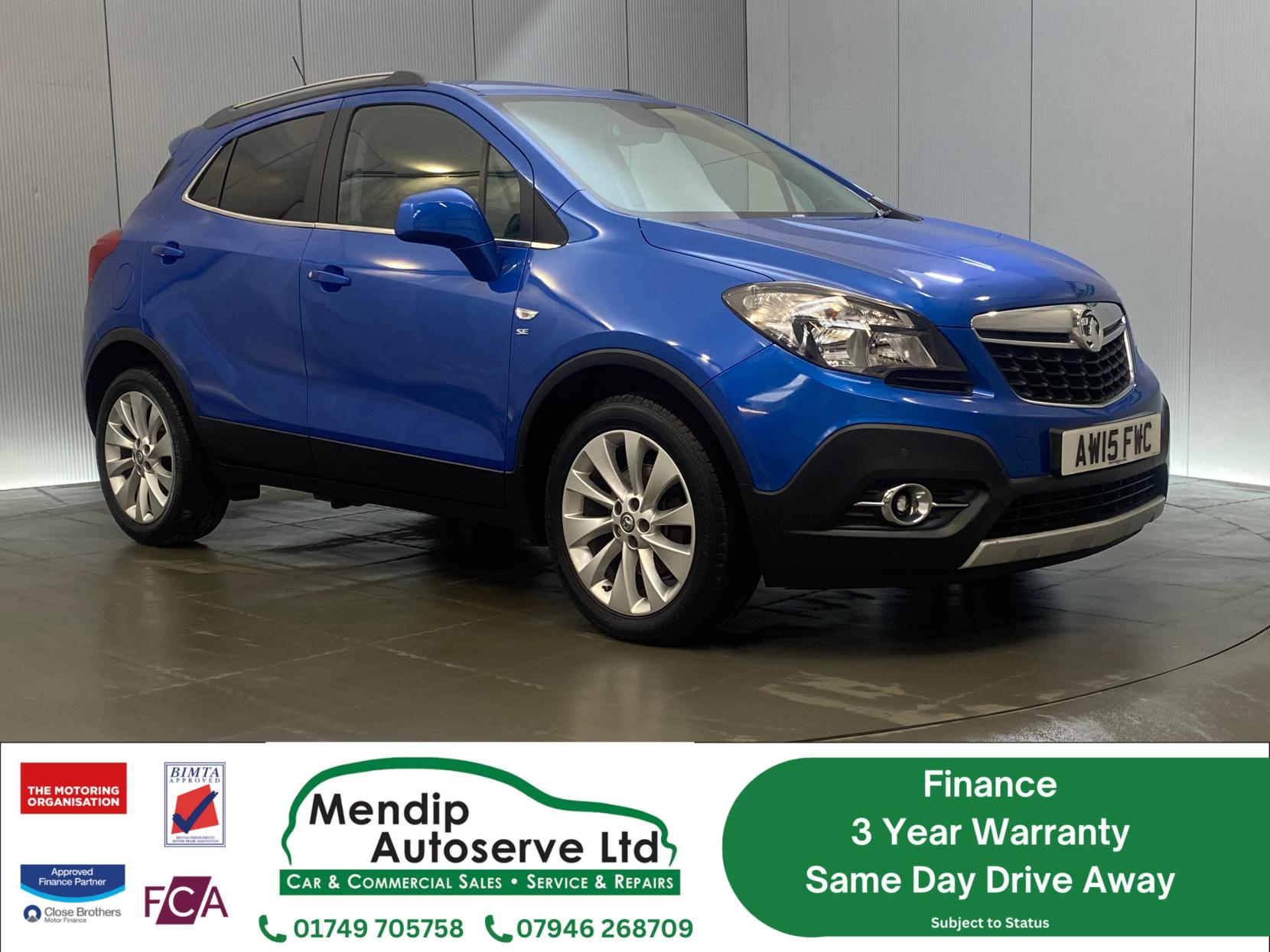 Vauxhall Mokka 1.6 CDTi SE SUV 5dr Diesel Manual 2WD Euro 6 (s/s) (136 ps)