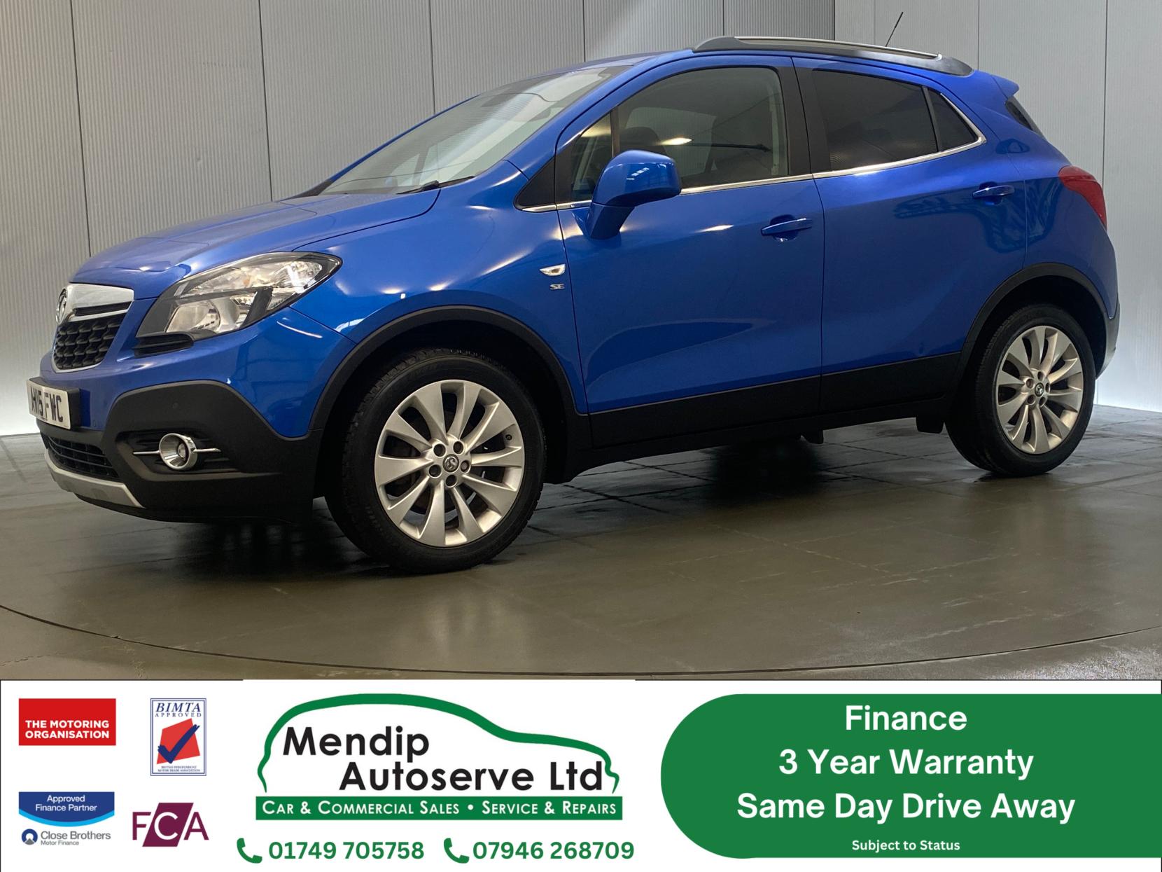 Vauxhall Mokka 1.6 CDTi SE SUV 5dr Diesel Manual 2WD Euro 6 (s/s) (136 ps)