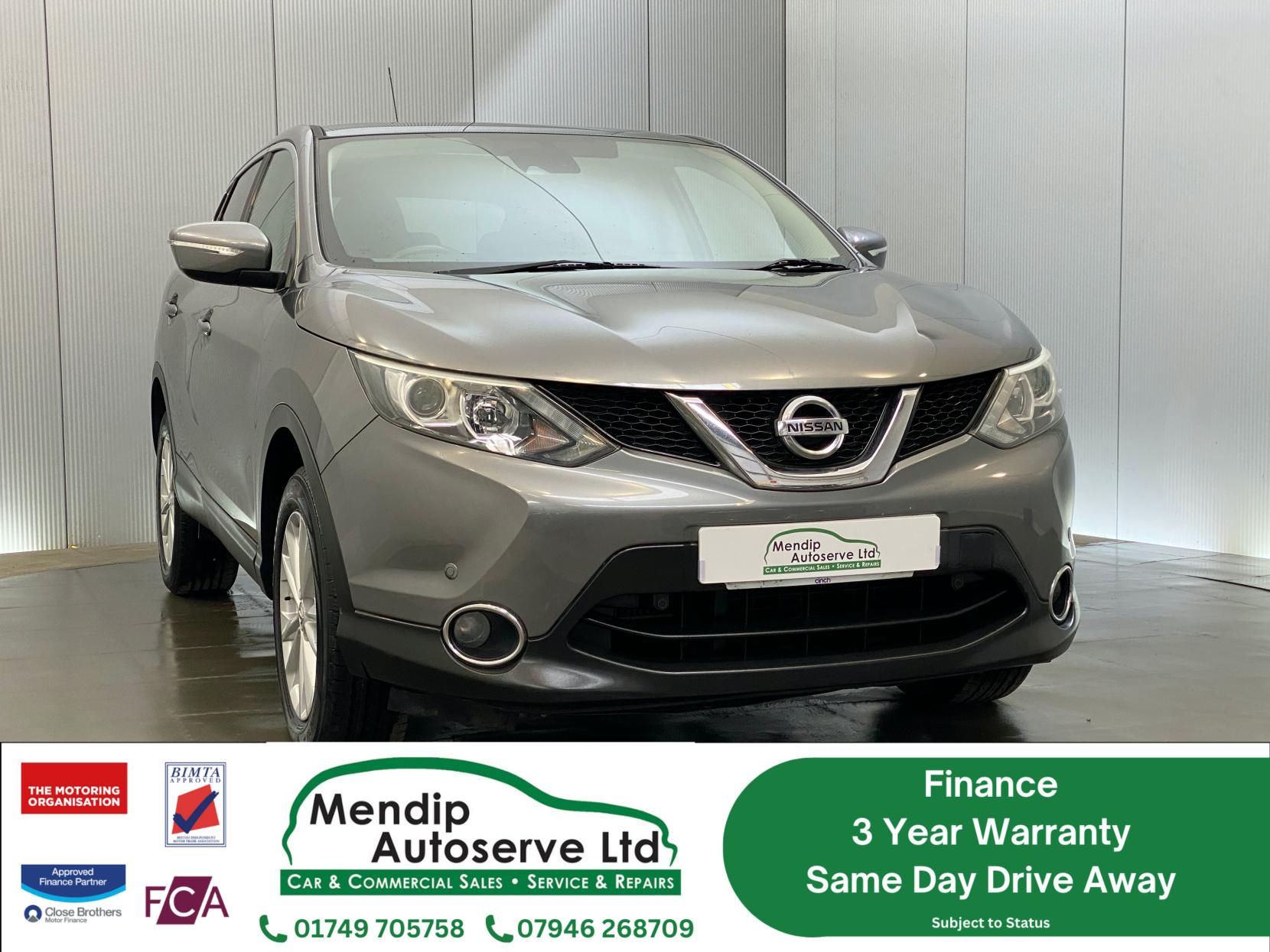 Nissan Qashqai 1.5 dCi Acenta Premium SUV 5dr Diesel Manual 2WD Euro 5 (s/s) (110 ps)