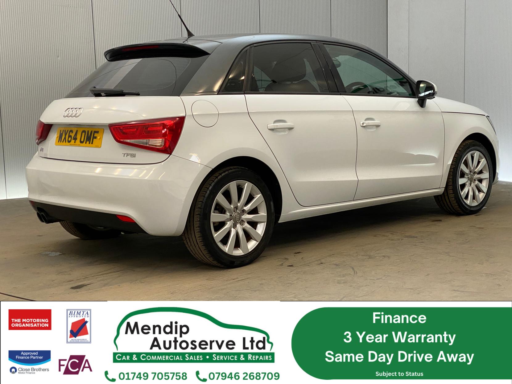 Audi A1 1.4 TFSI Contrast Edition Plus Sportback 5dr Petrol S Tronic Euro 5 (s/s) (122 ps)