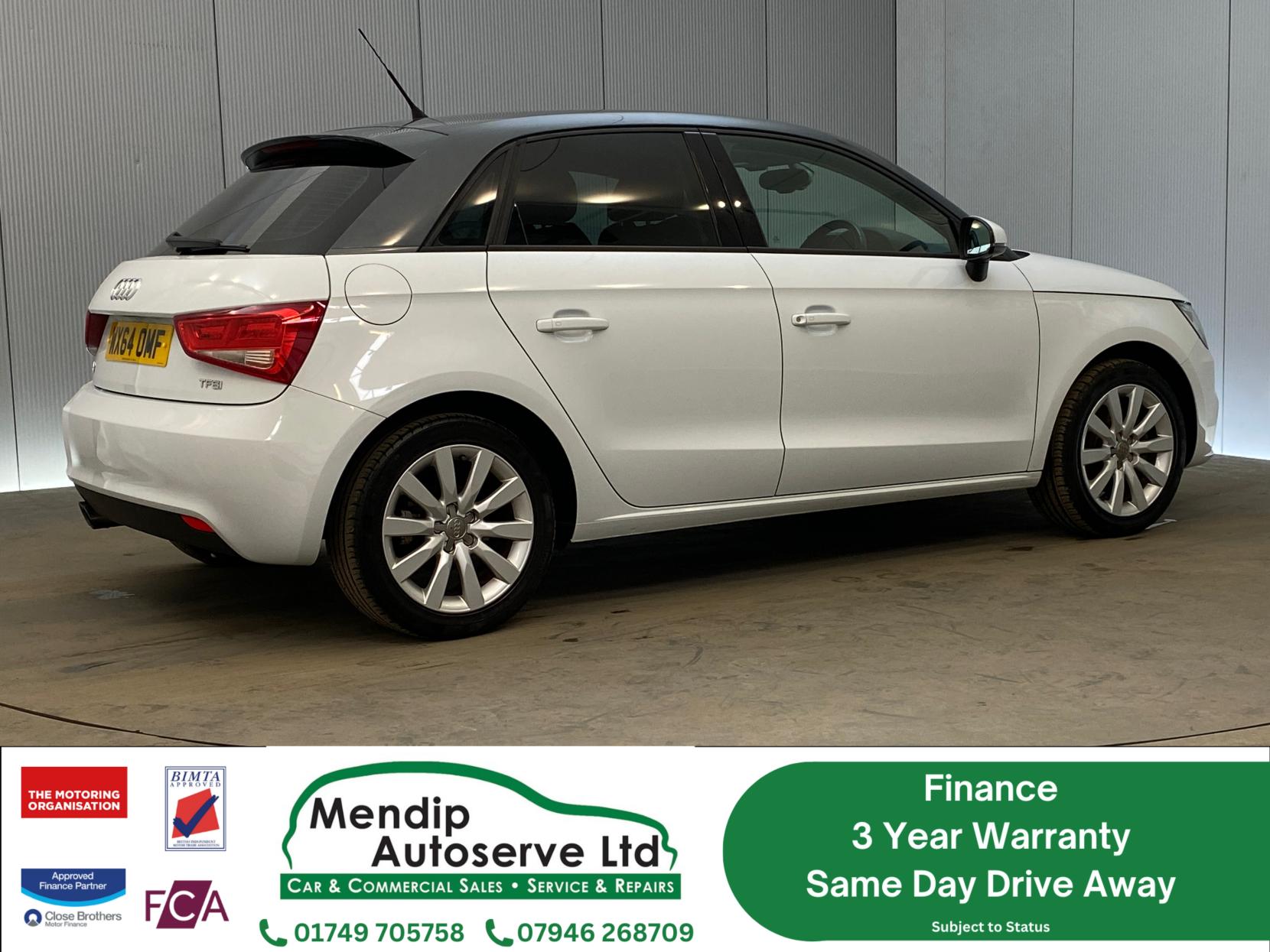 Audi A1 1.4 TFSI Contrast Edition Plus Sportback 5dr Petrol S Tronic Euro 5 (s/s) (122 ps)