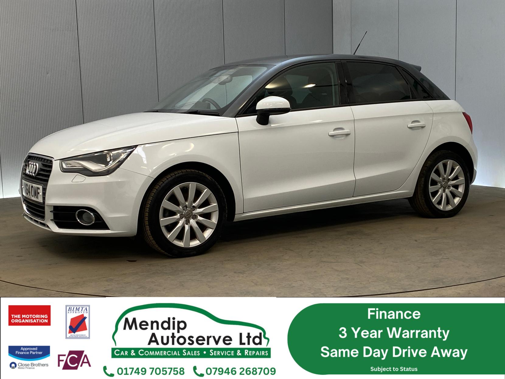 Audi A1 1.4 TFSI Contrast Edition Plus Sportback 5dr Petrol S Tronic Euro 5 (s/s) (122 ps)