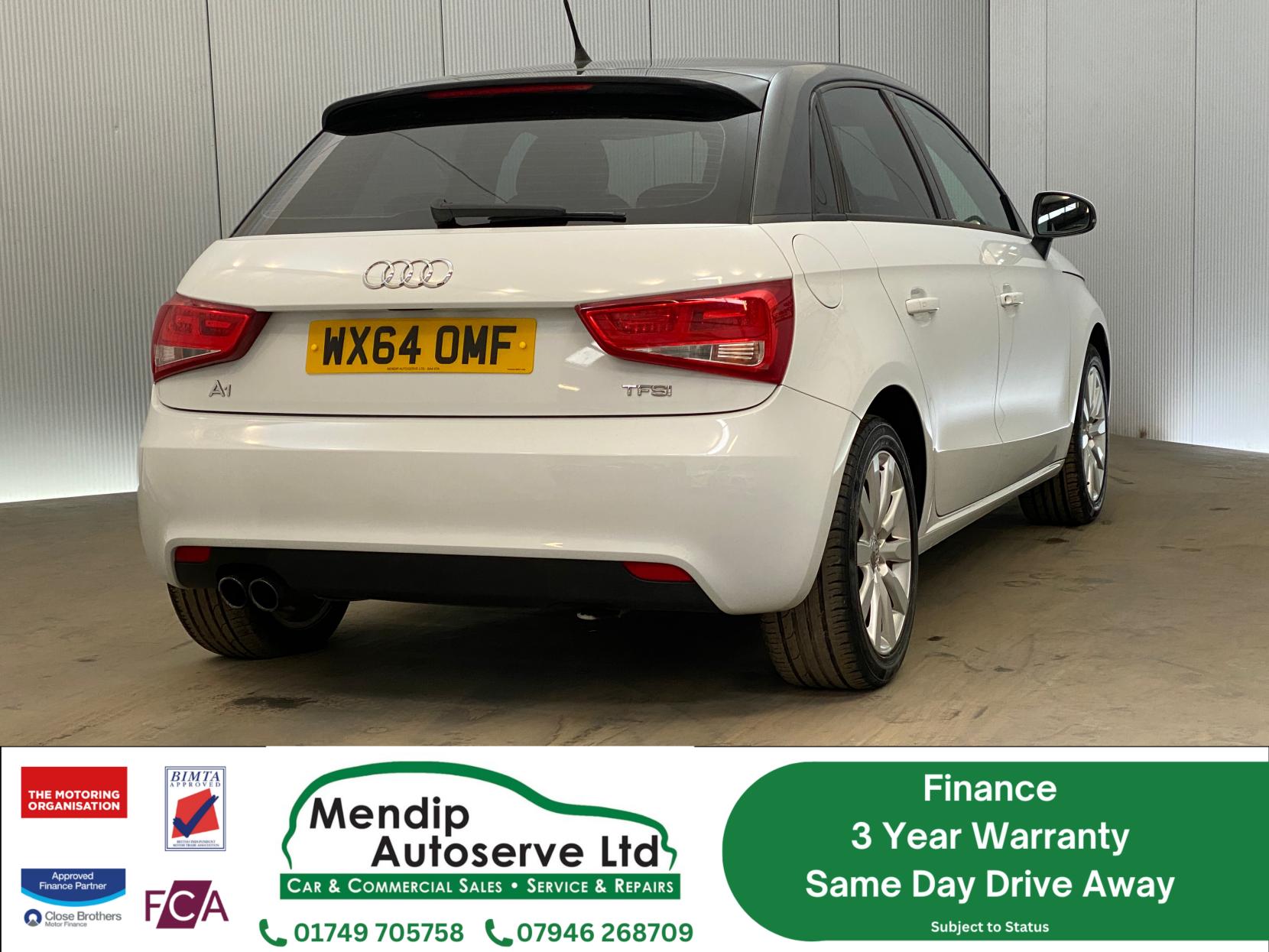 Audi A1 1.4 TFSI Contrast Edition Plus Sportback 5dr Petrol S Tronic Euro 5 (s/s) (122 ps)